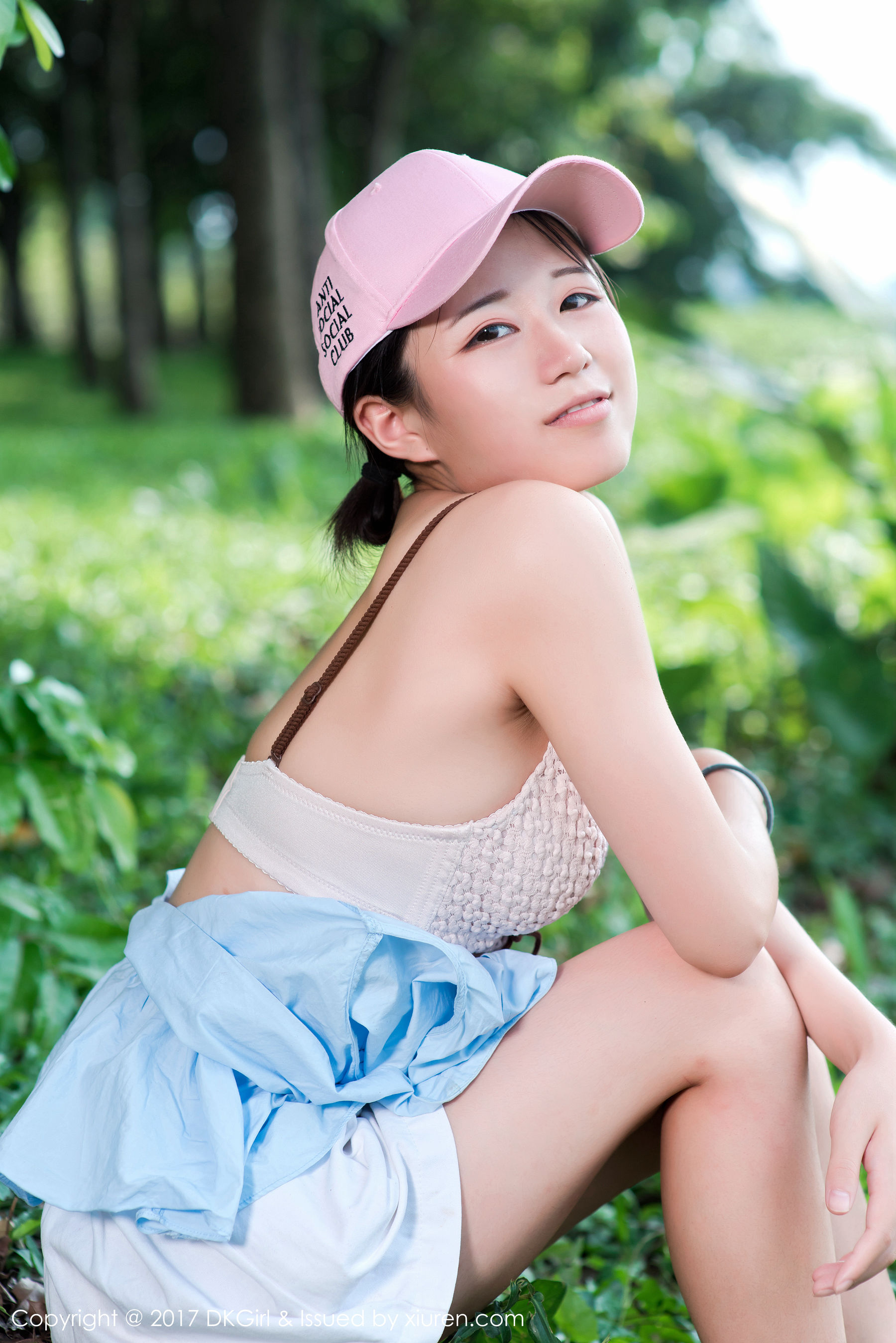 仓井优香《童颜美乳，日系清纯少女，户外露出》 御女郎DKGirl Vol.039 [49P]-66COS