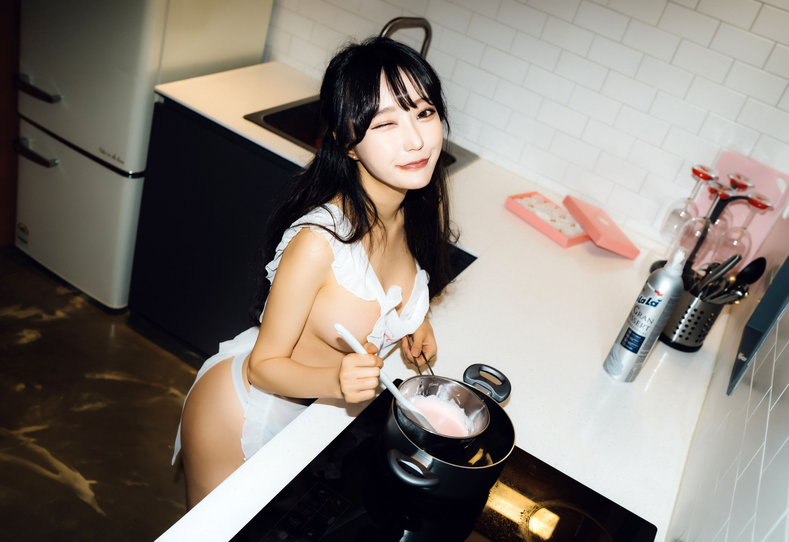 [Moon Night Snap] – Mona x Jucy《Valentine》 [18P]-66COS