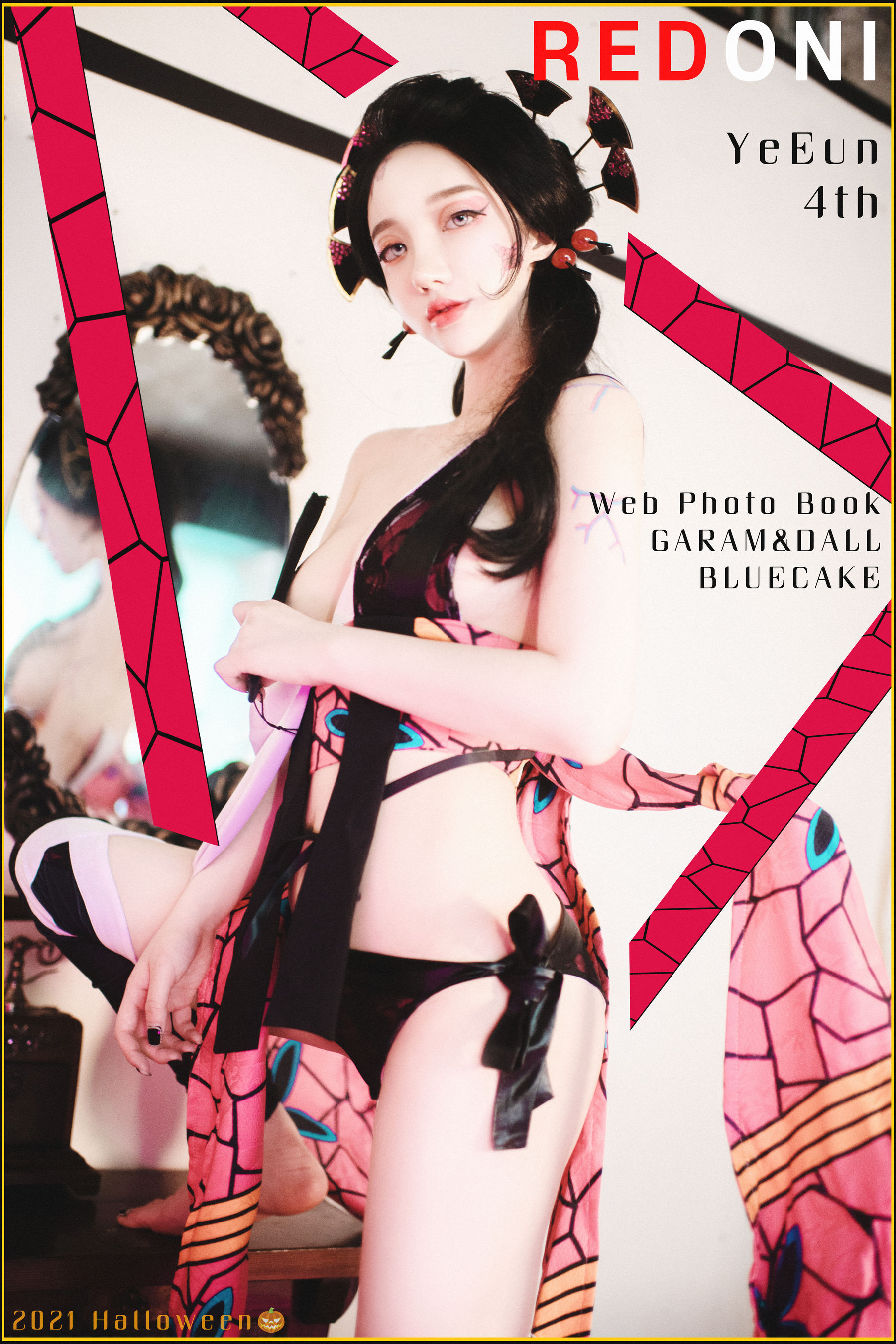 [BLUECAKE] YeEun – Red Oni [103P]-66COS