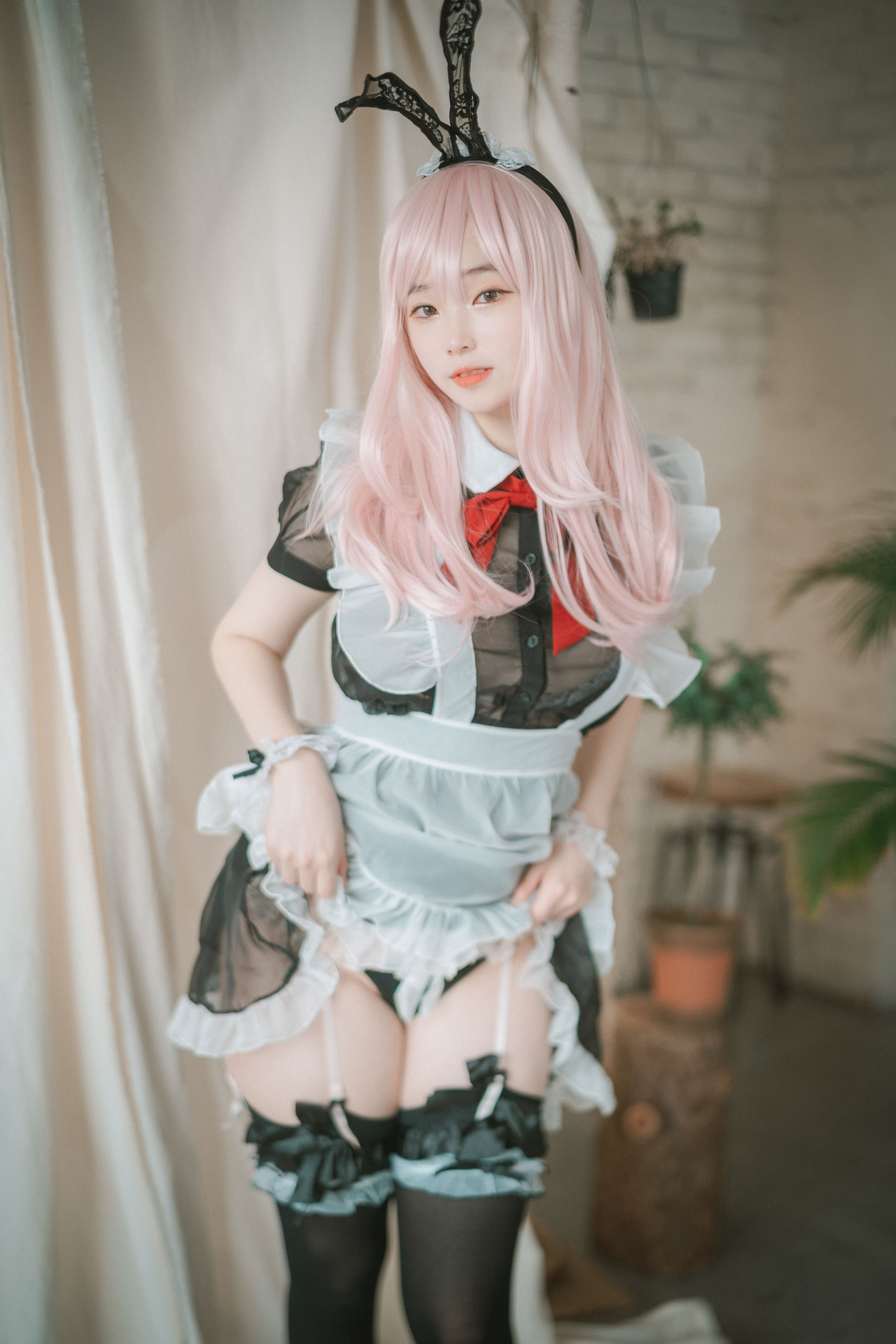 [DJAWA] Bambi – Sheer Bunny Maid [50P]-66COS