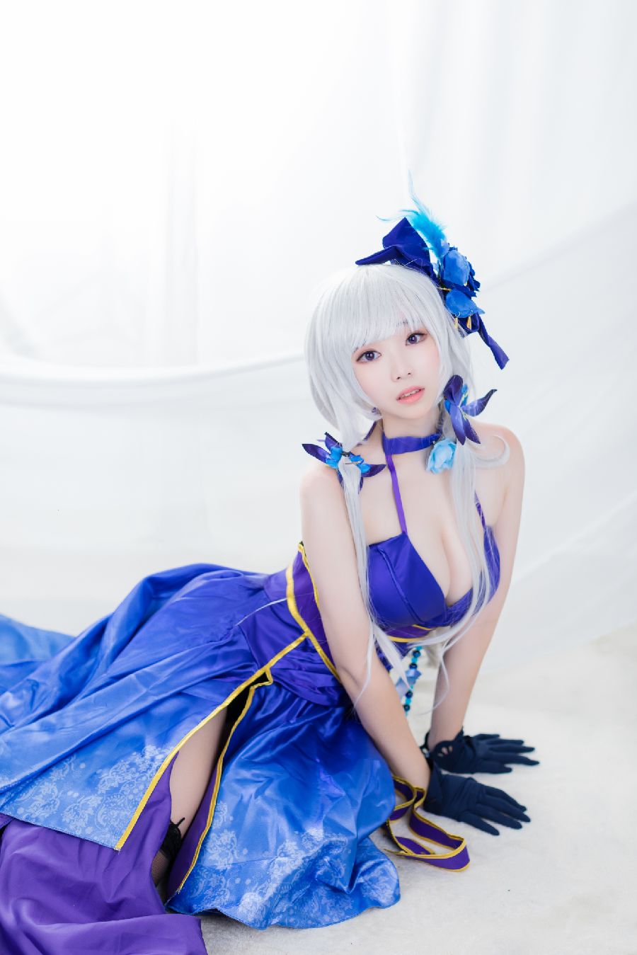 [ARTGRAVIA] 韩国妹子 BamBi写真 – Azur Lane – Illustrious (Never-Ending Tea Party ver.) [42P]-66COS