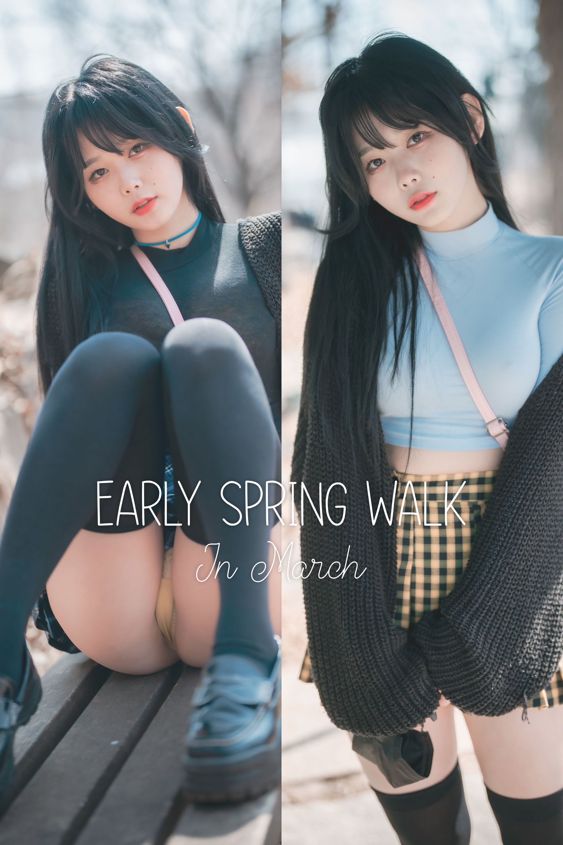 [DJAWA] Zia – Early Spring Walk in March [141P]-66COS