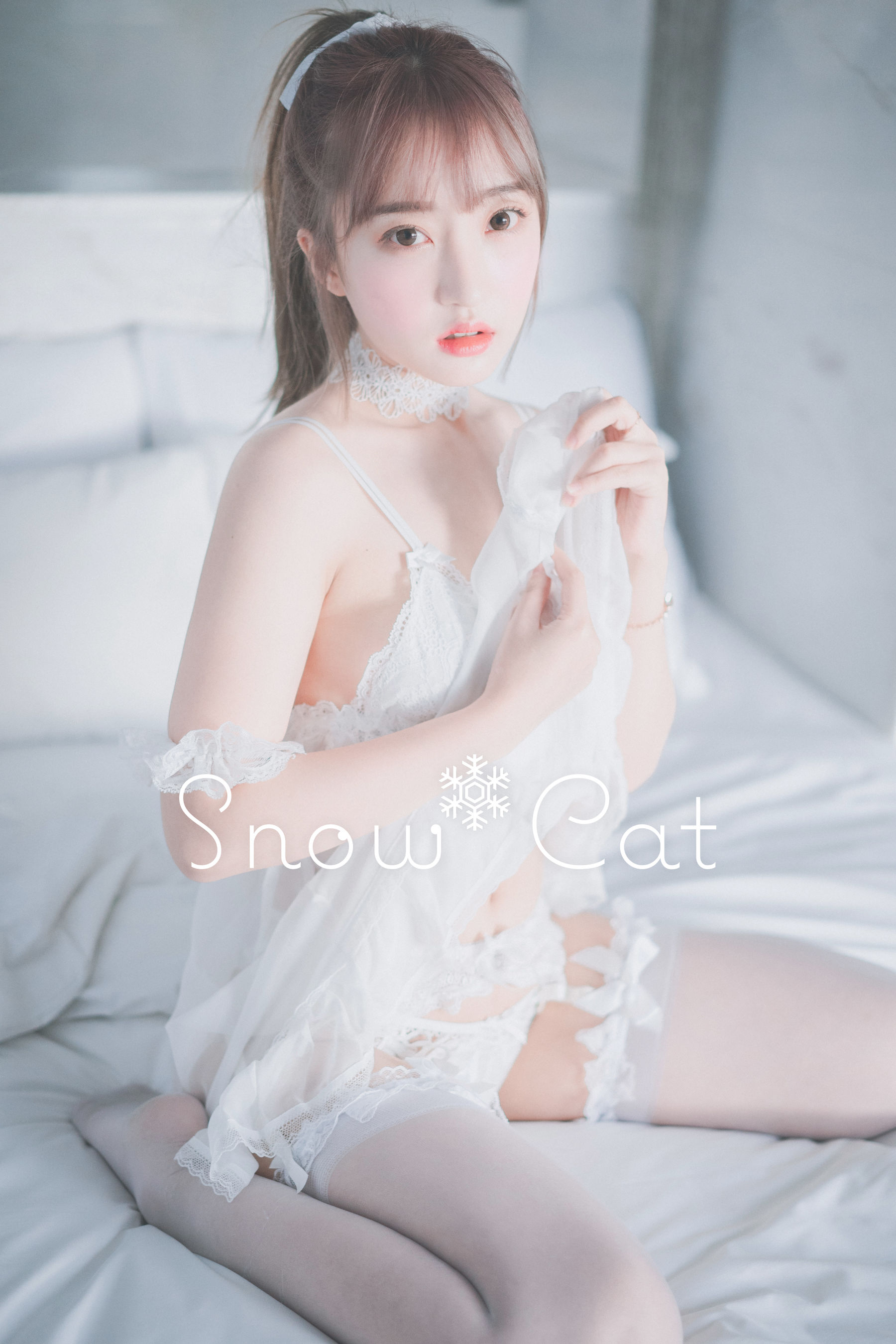 [DJAWA] Hanari – Snow Cat [35P]-66COS