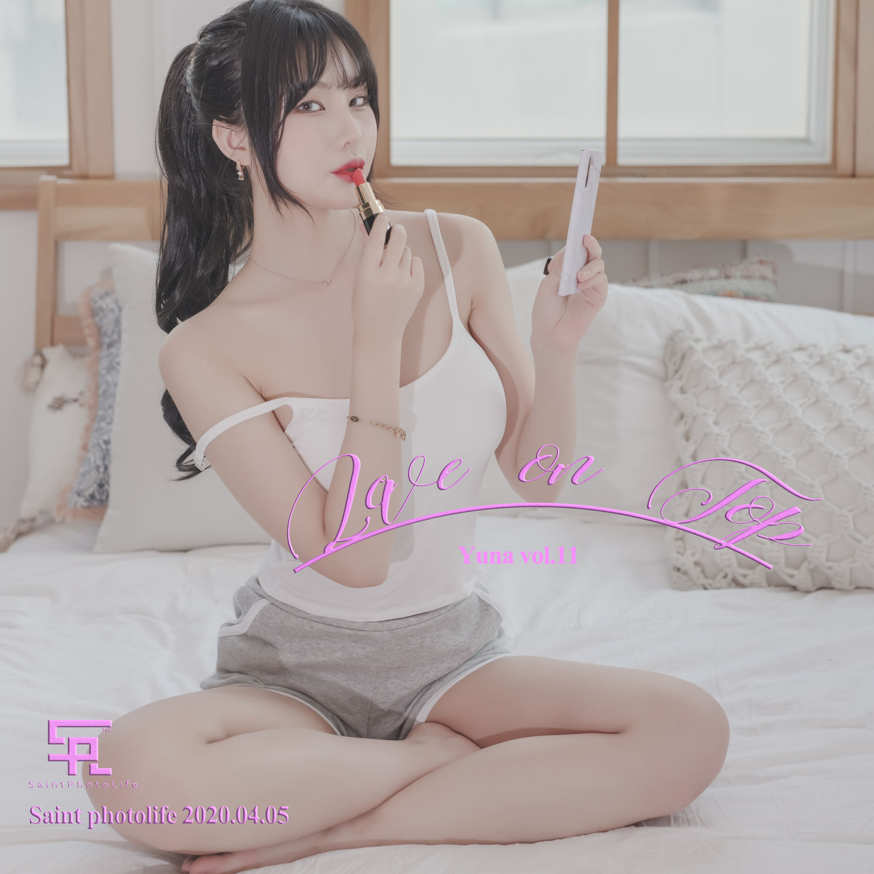 [saintphotolife] Yuna – No.11 Love On Top [60P]-66COS