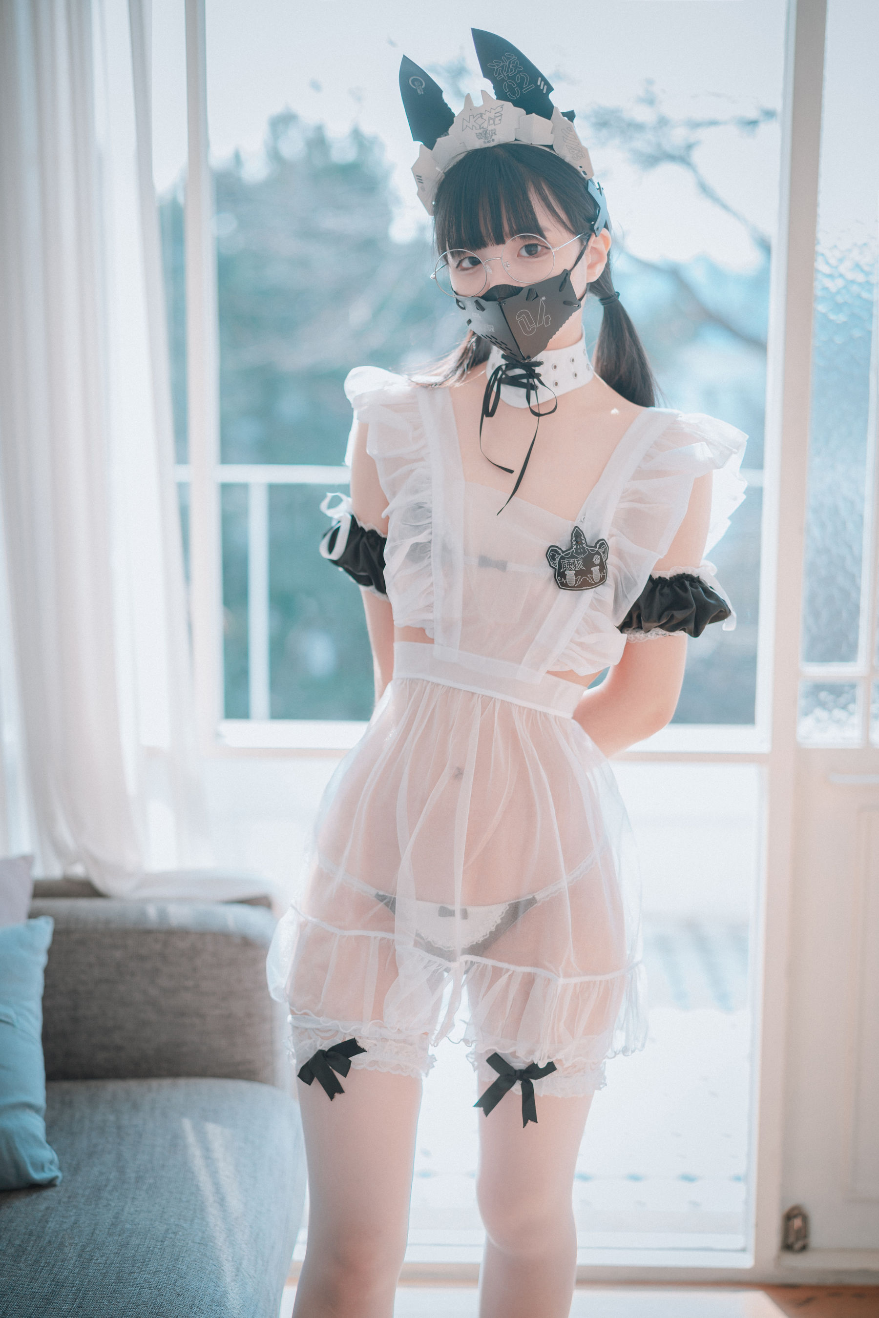 [DJAWA] Jenny – Maid Mansion 兔女郎COS [180P]-66COS