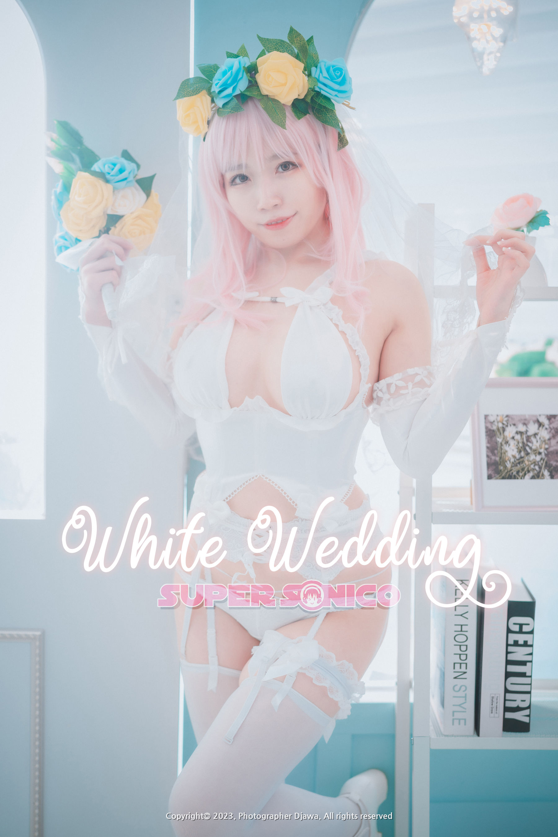 [DJAWA] Myaron – Super Sonico White Wedding [25P]-66COS