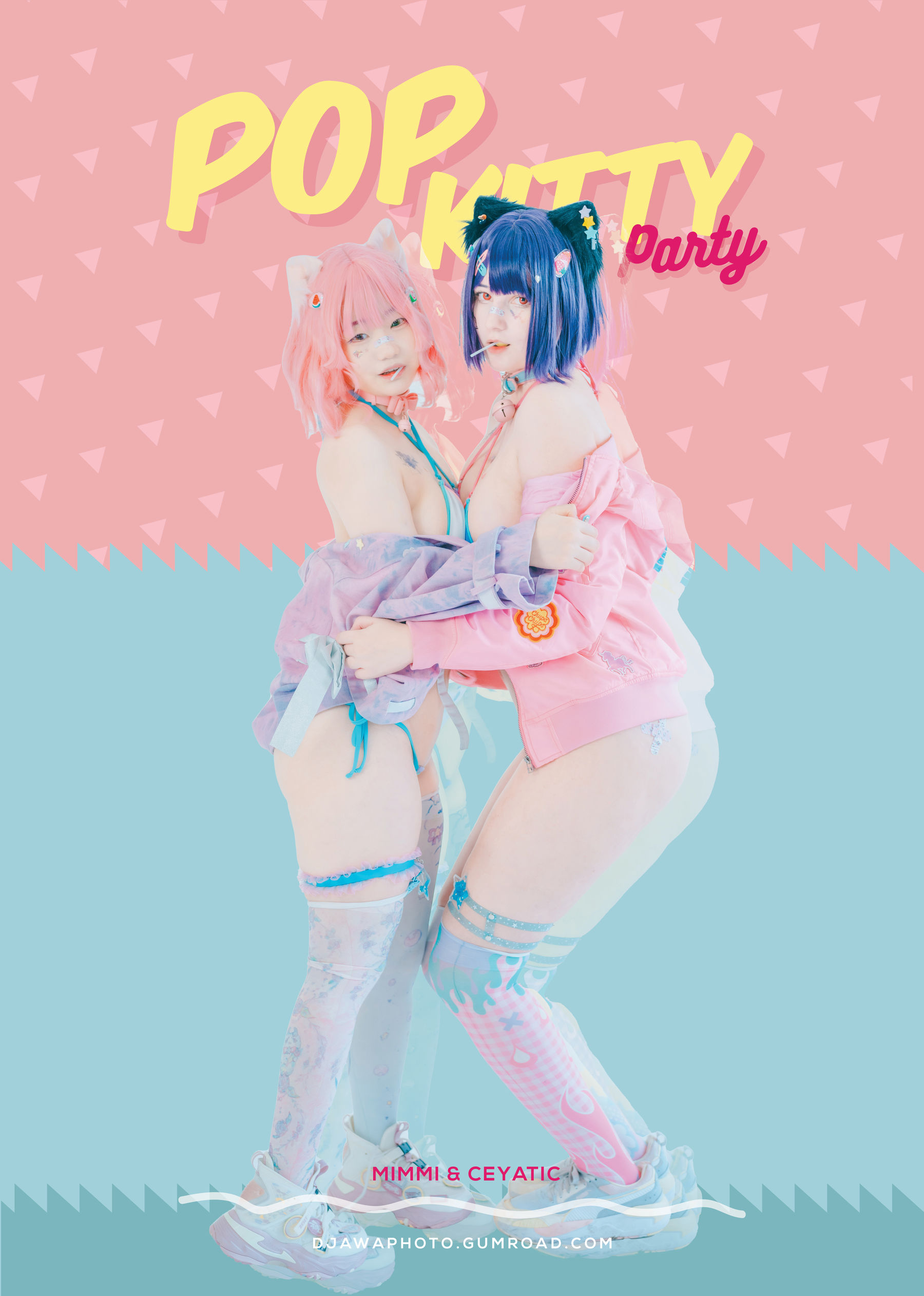 [DJAWA] Mimmi × Ceyatic – Pop Kitty Party [124P]-66COS