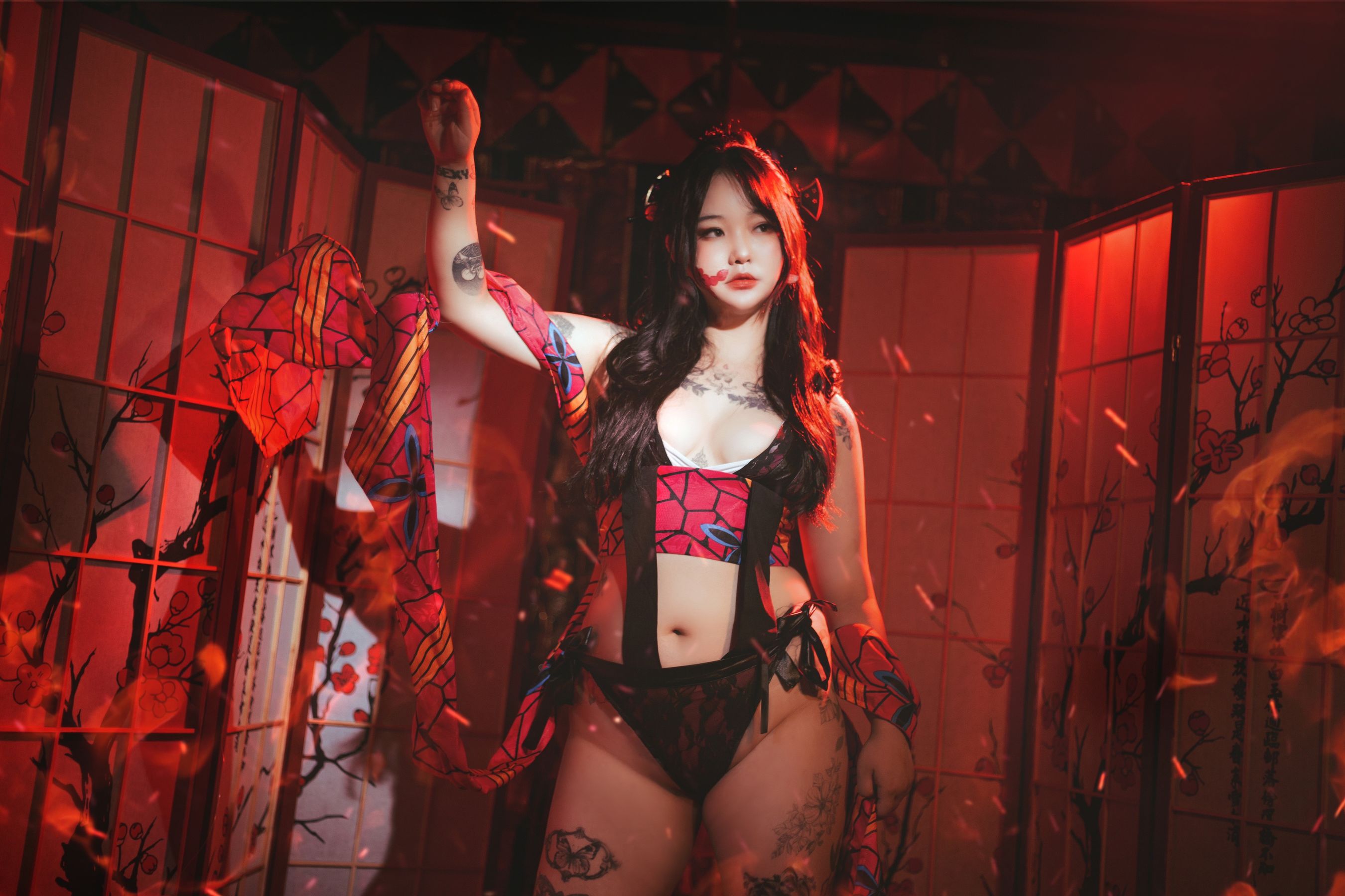 Boyeon – Demon Slayer Daki [33P]-66COS