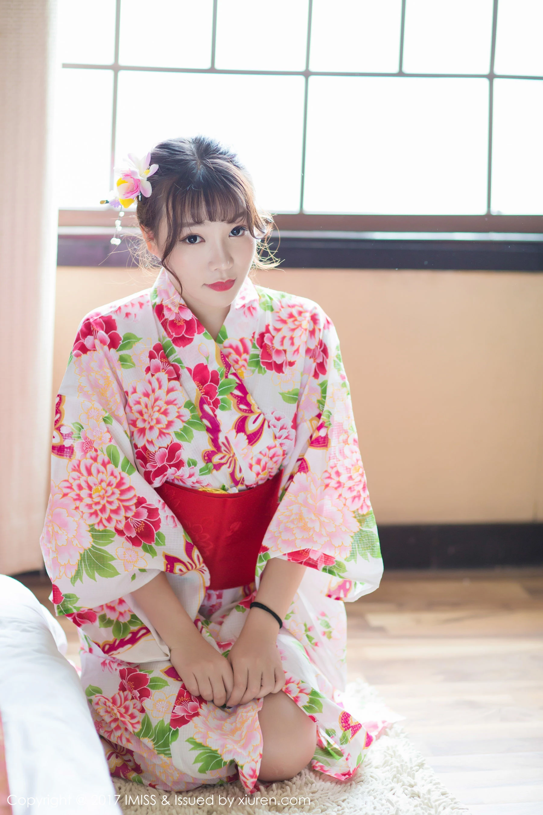 芝芝Booty《日系和服+迷你比基尼》 爱蜜社 VOL.170-66COS