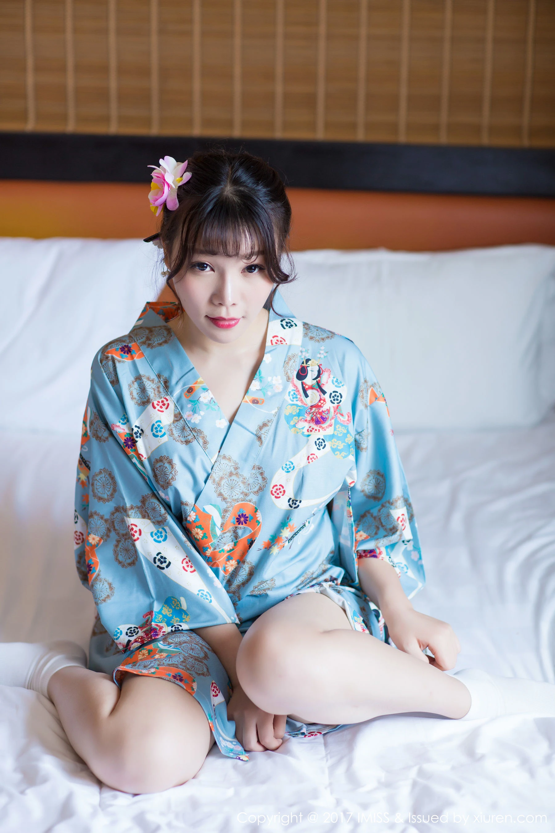 芝芝Booty《韵味和服+性感内衣》 爱蜜社 VOL.173-66COS