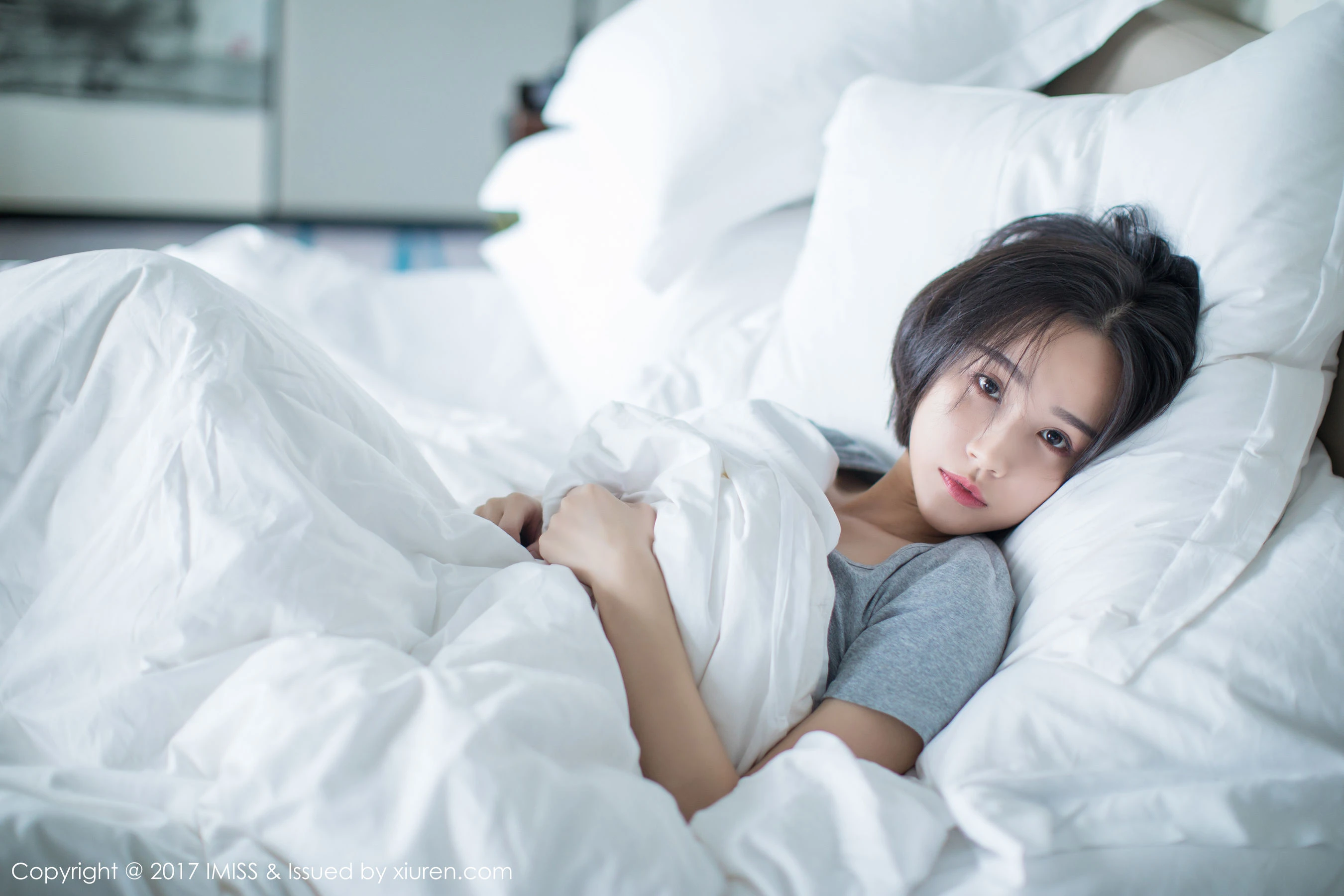 莉雅Livia《日系短发女神》 爱蜜社 VOL.178-66COS