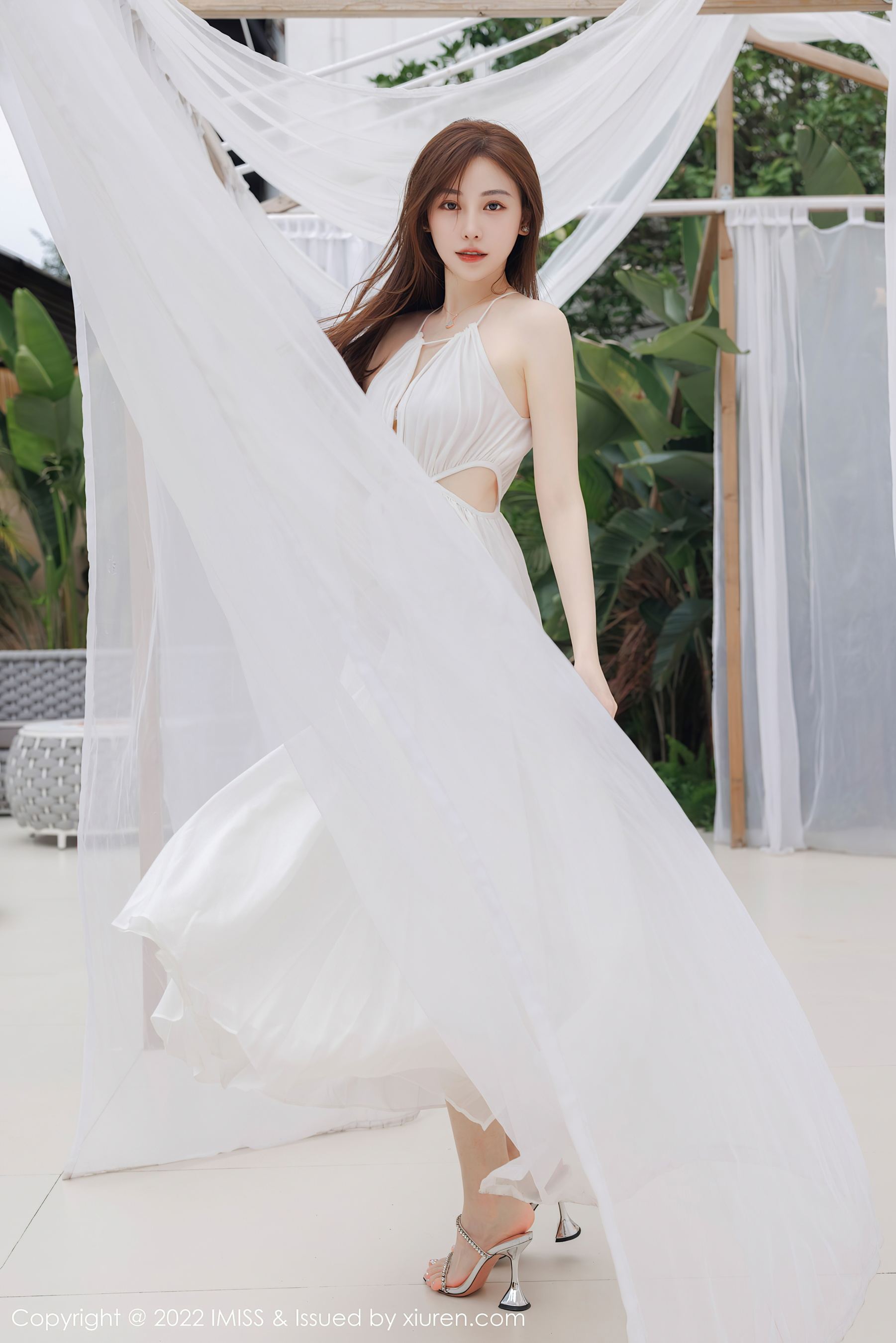 爱蜜社 VOL.706 Lynn刘奕宁 长裙美腿-66COS