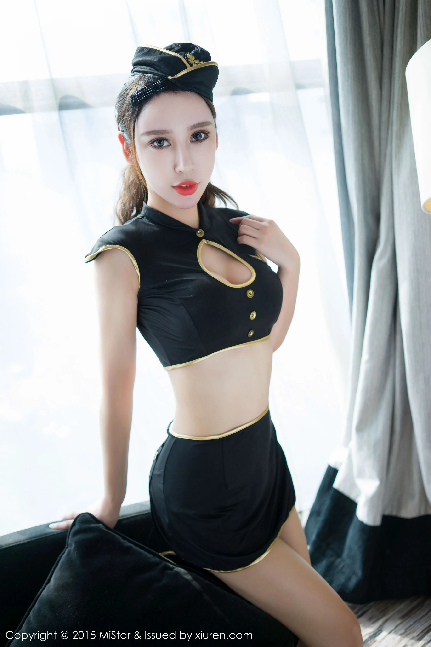 杨诺依《制服+情趣内衣》 魅妍社 Vol.053-66COS