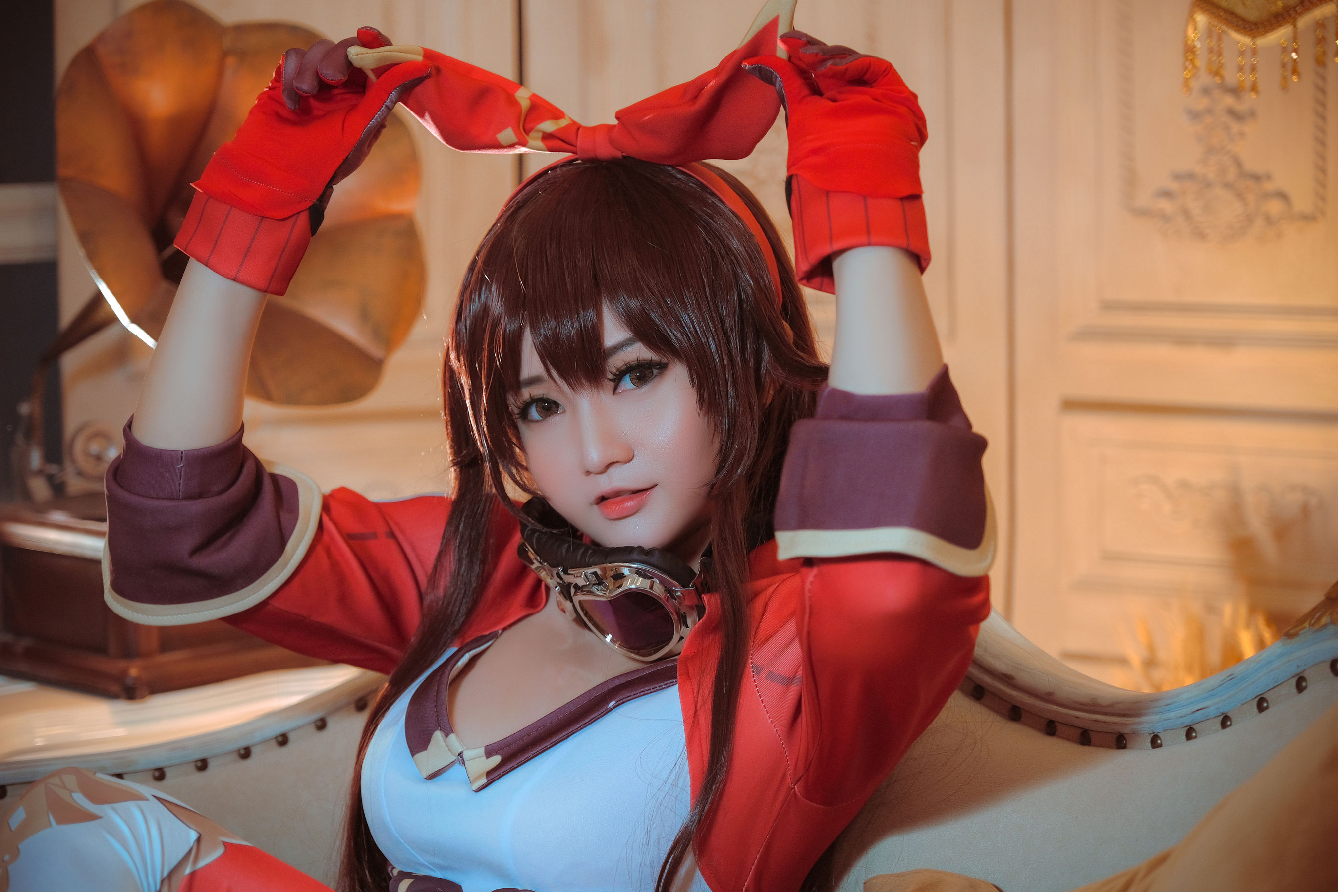 Coser小姐姐Potato Godzilla – Amber (Genshin Impact) [33P]-66COS