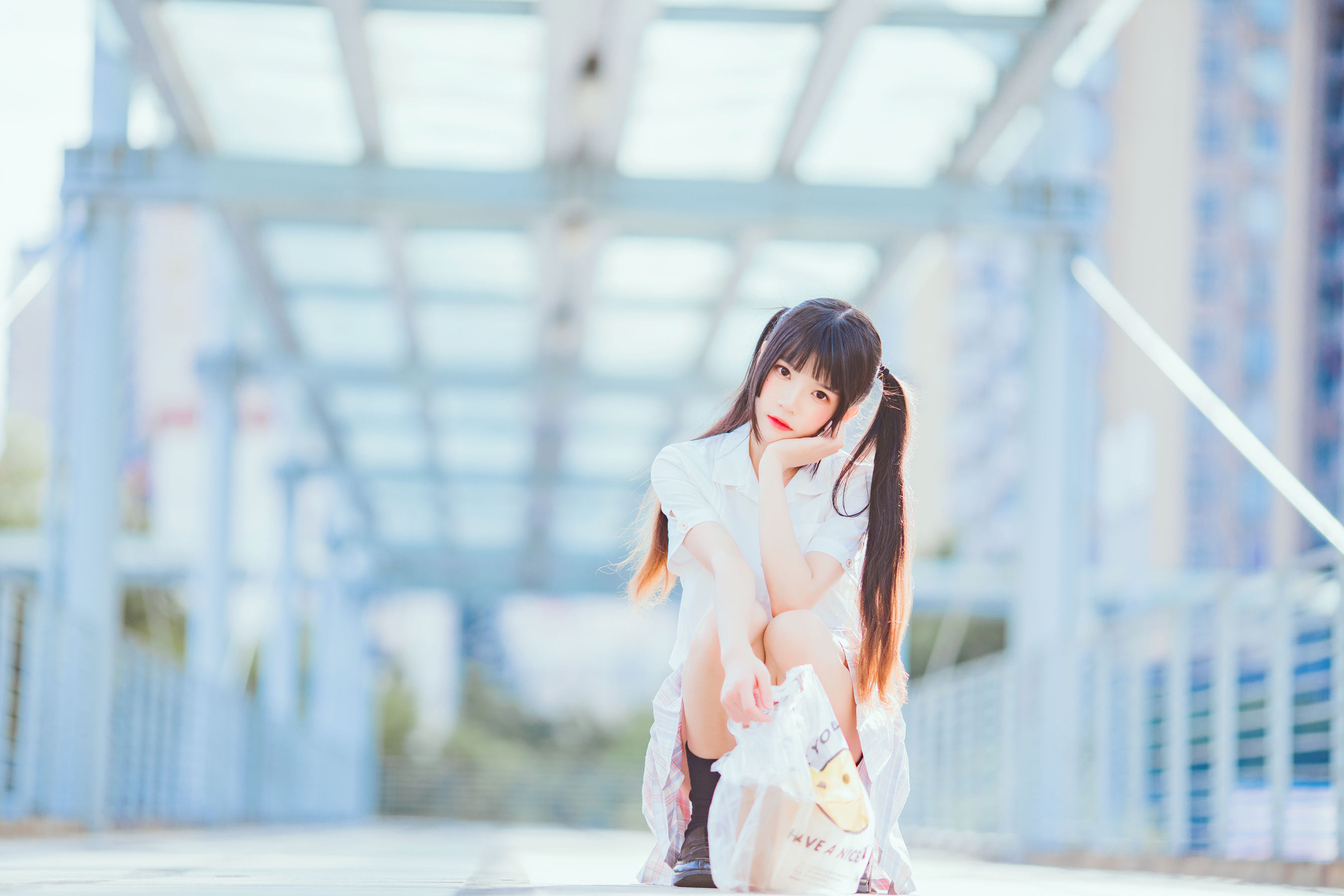 桜桃喵 – 少女之浅色系 [23P] 插图6