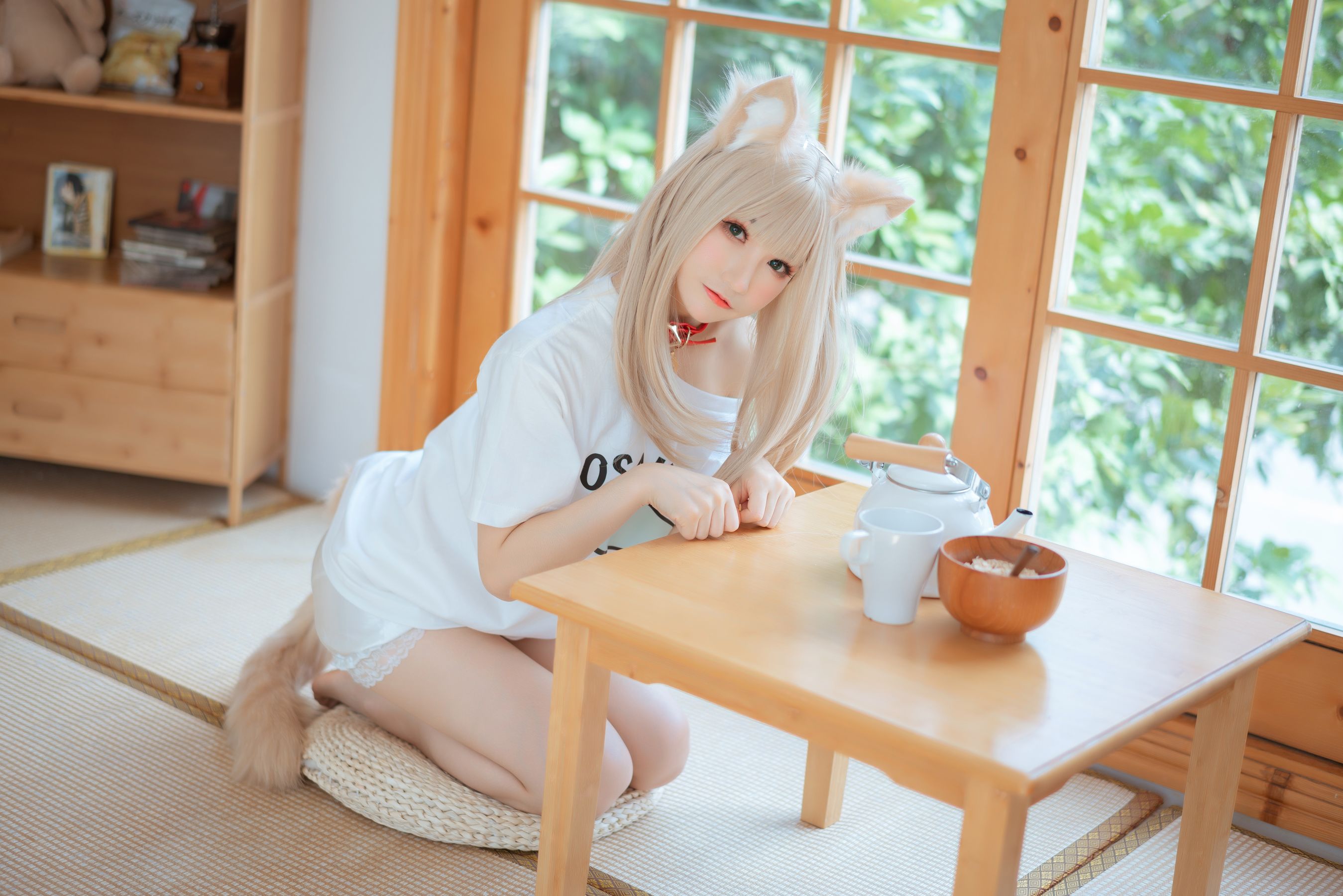 Coser衣衣 – 40原猫娘 黄豆粉 [21P]-66COS