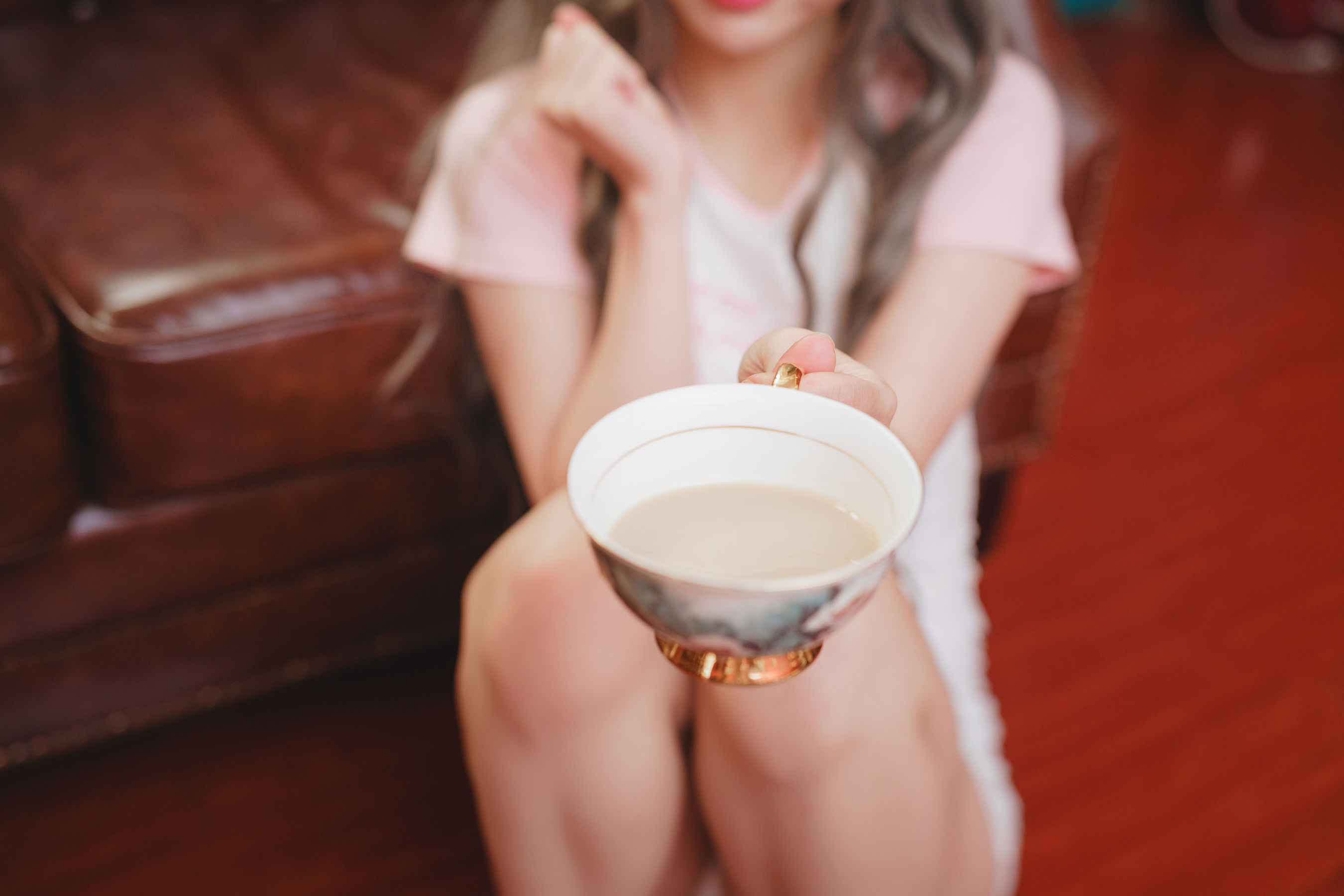 可爱人气Coser面饼仙儿 – 丝袜奶茶 [41P]-66COS