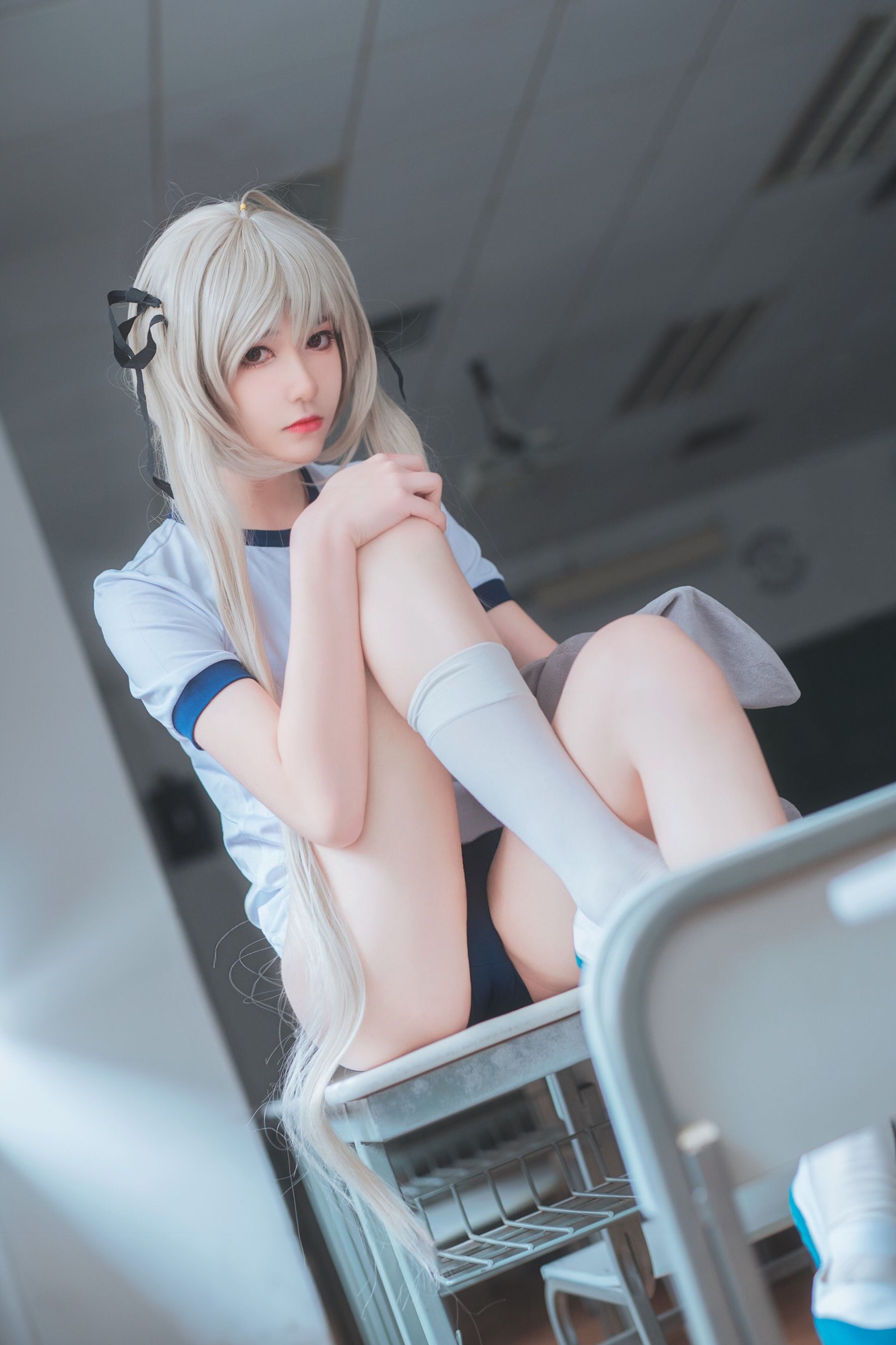 动漫博主南桃Momoko 春日野穹体操服 [28P]-66COS