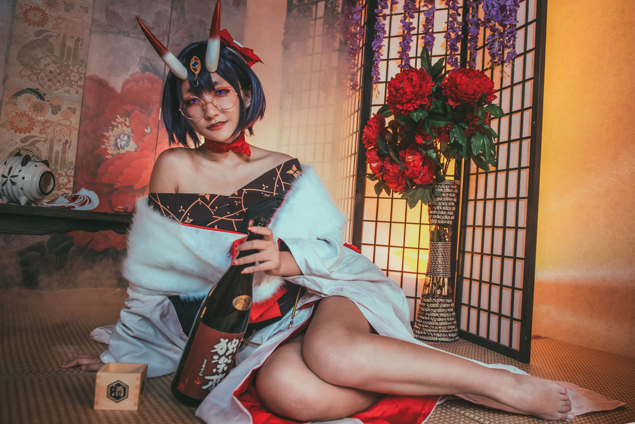 Roroki骷髅姫 – 酒吞和服 [16P]-66COS