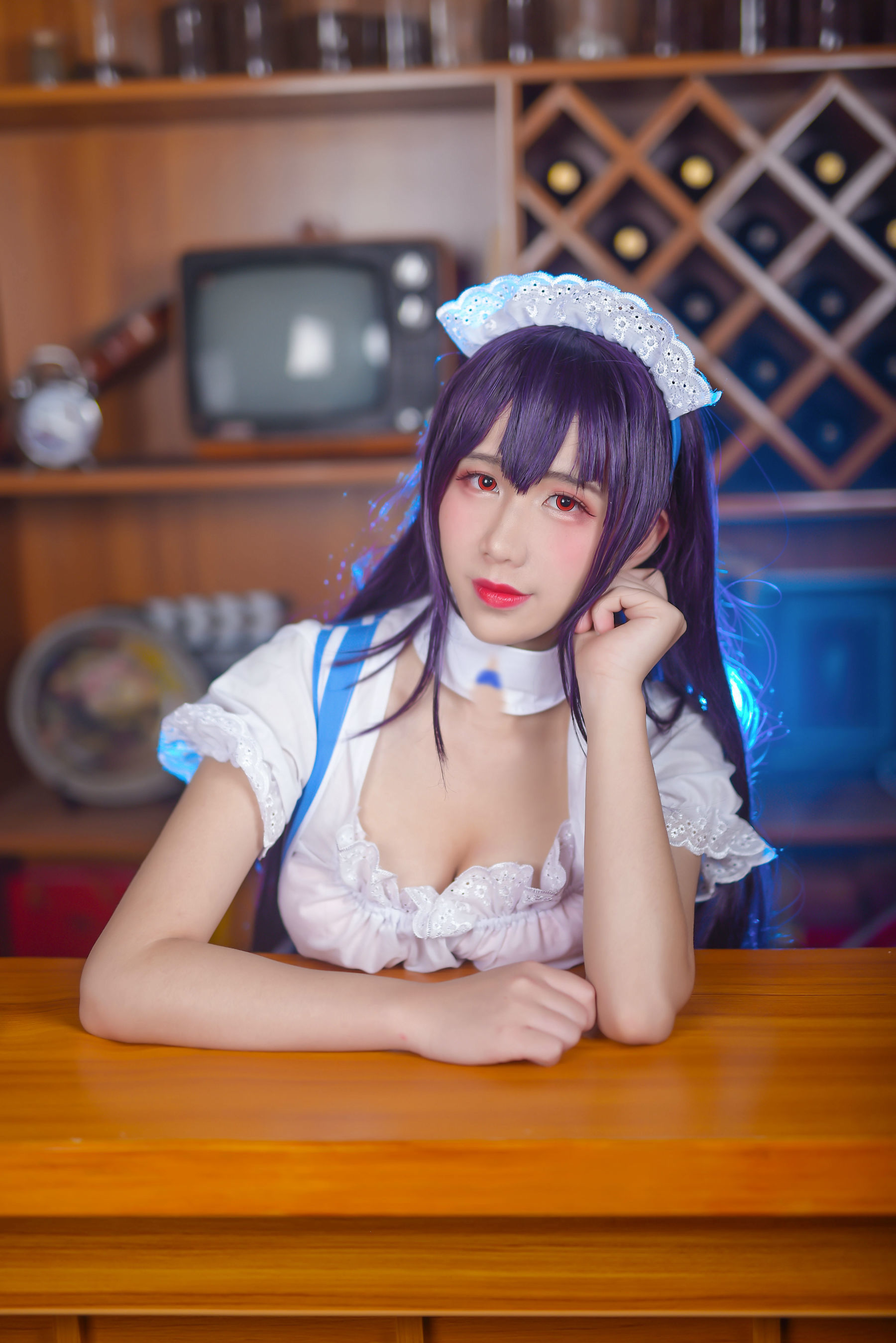 动漫博主九曲Jean 加藤惠女仆 [34P]-66COS