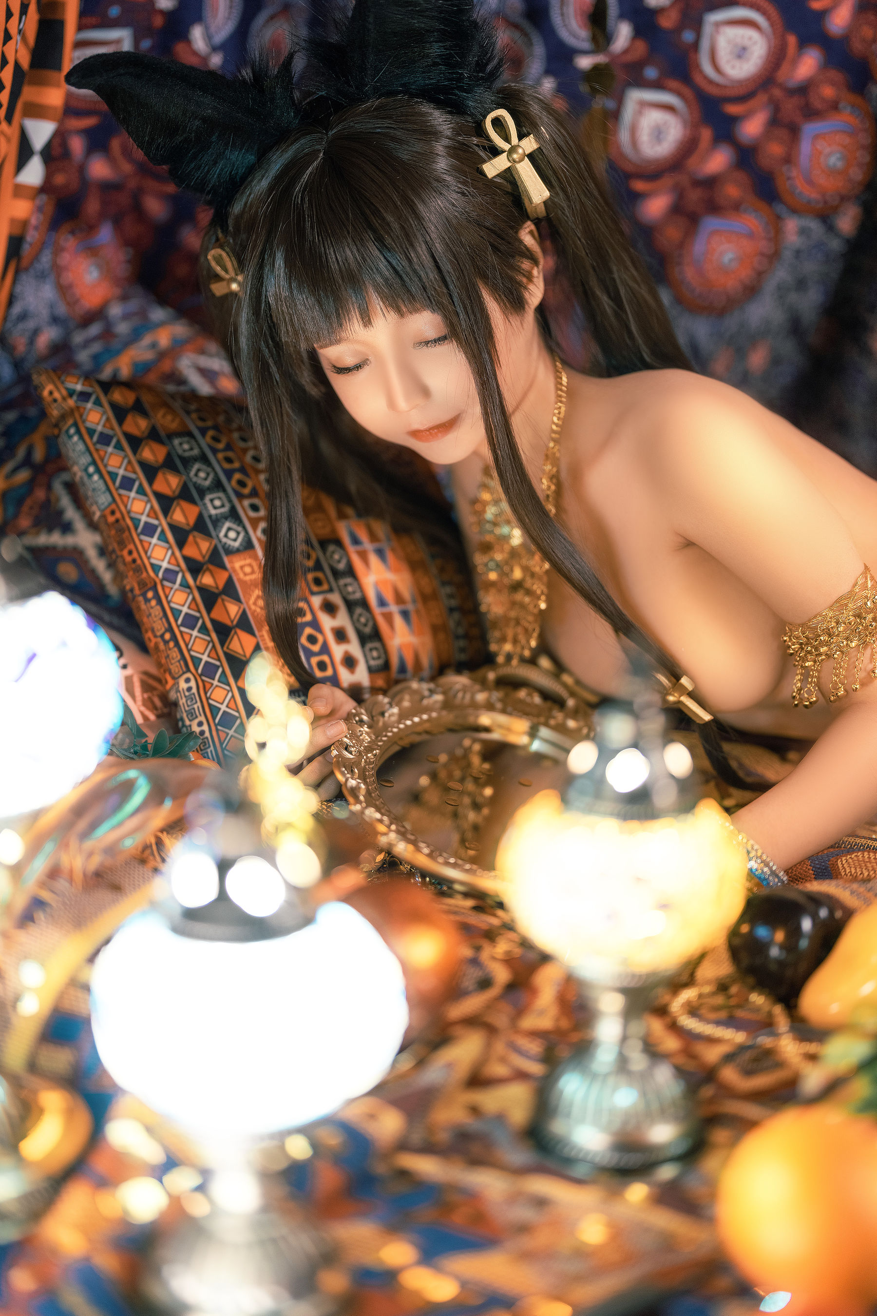 动漫博主蠢沫沫 – 埃及喵 [40P]-66COS