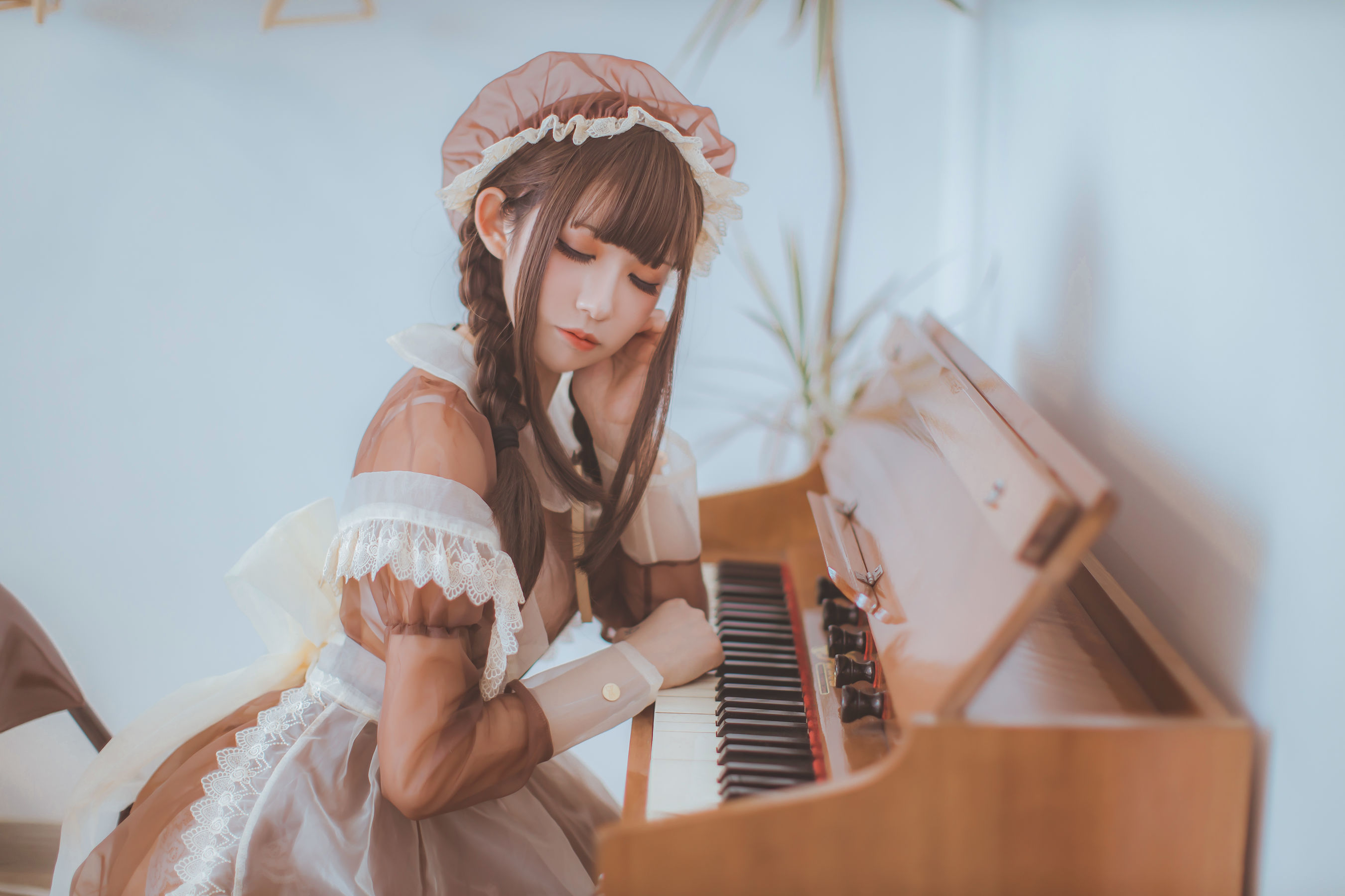 Coser衣衣 – 透明女仆 [31P]-66COS