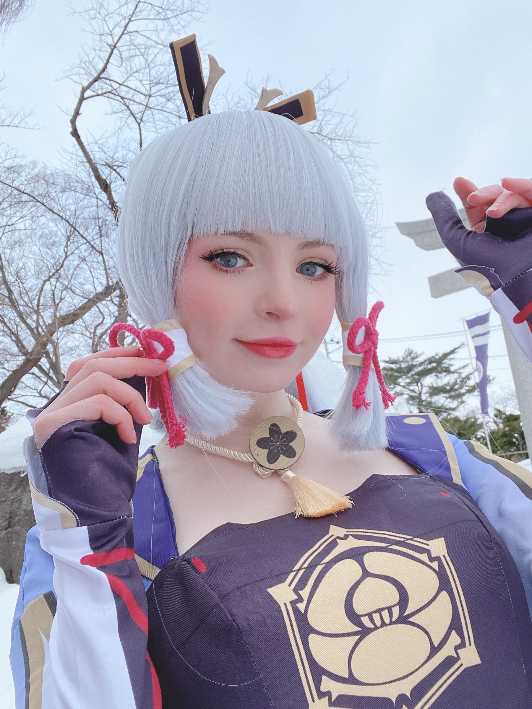 Peach milky – Ayaka genshin impact [47P]-66COS