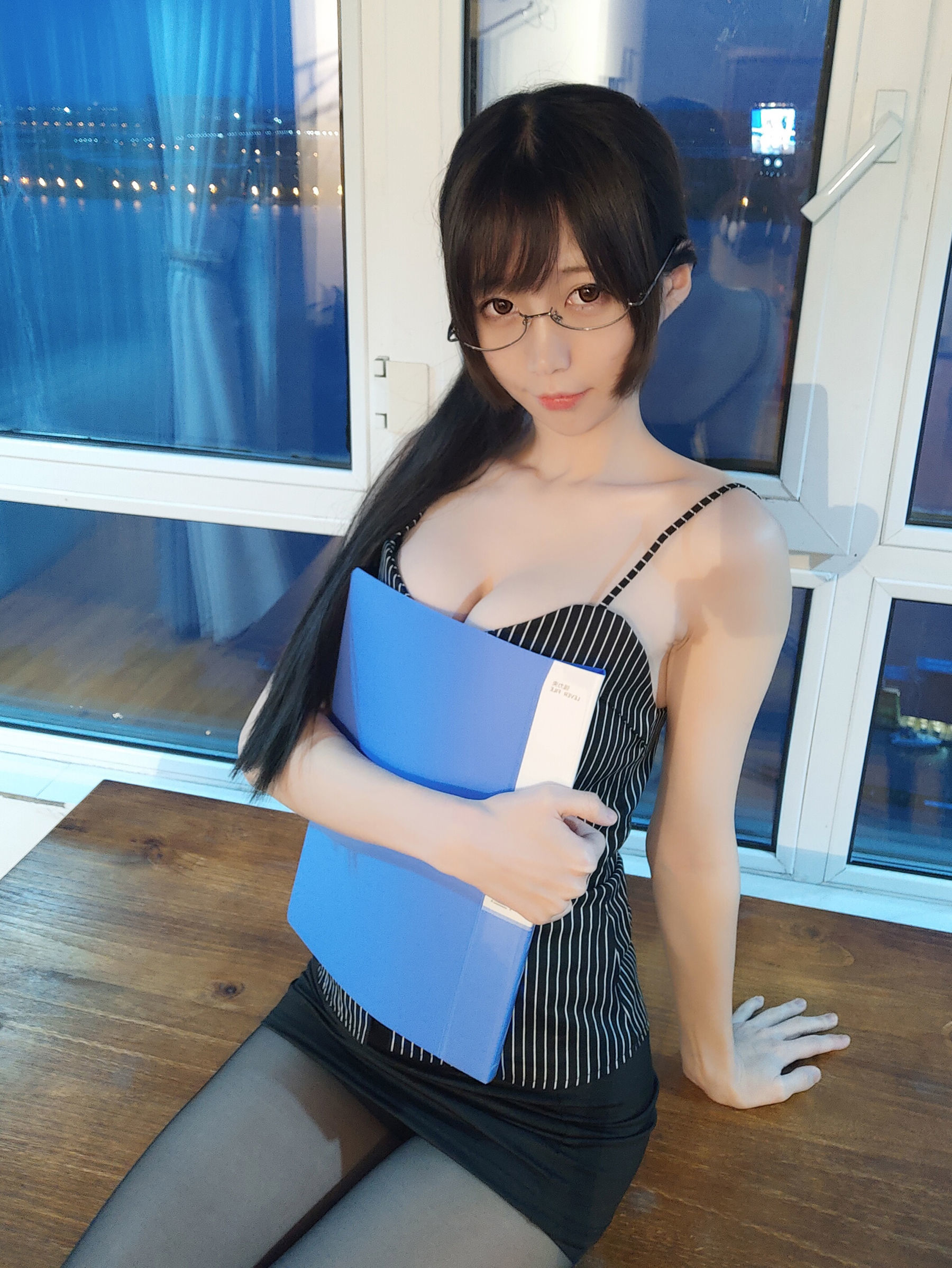 [萝莉COS] NAGISA魔物喵 自摄系列 No.001 专属秘书 [55P]-66COS