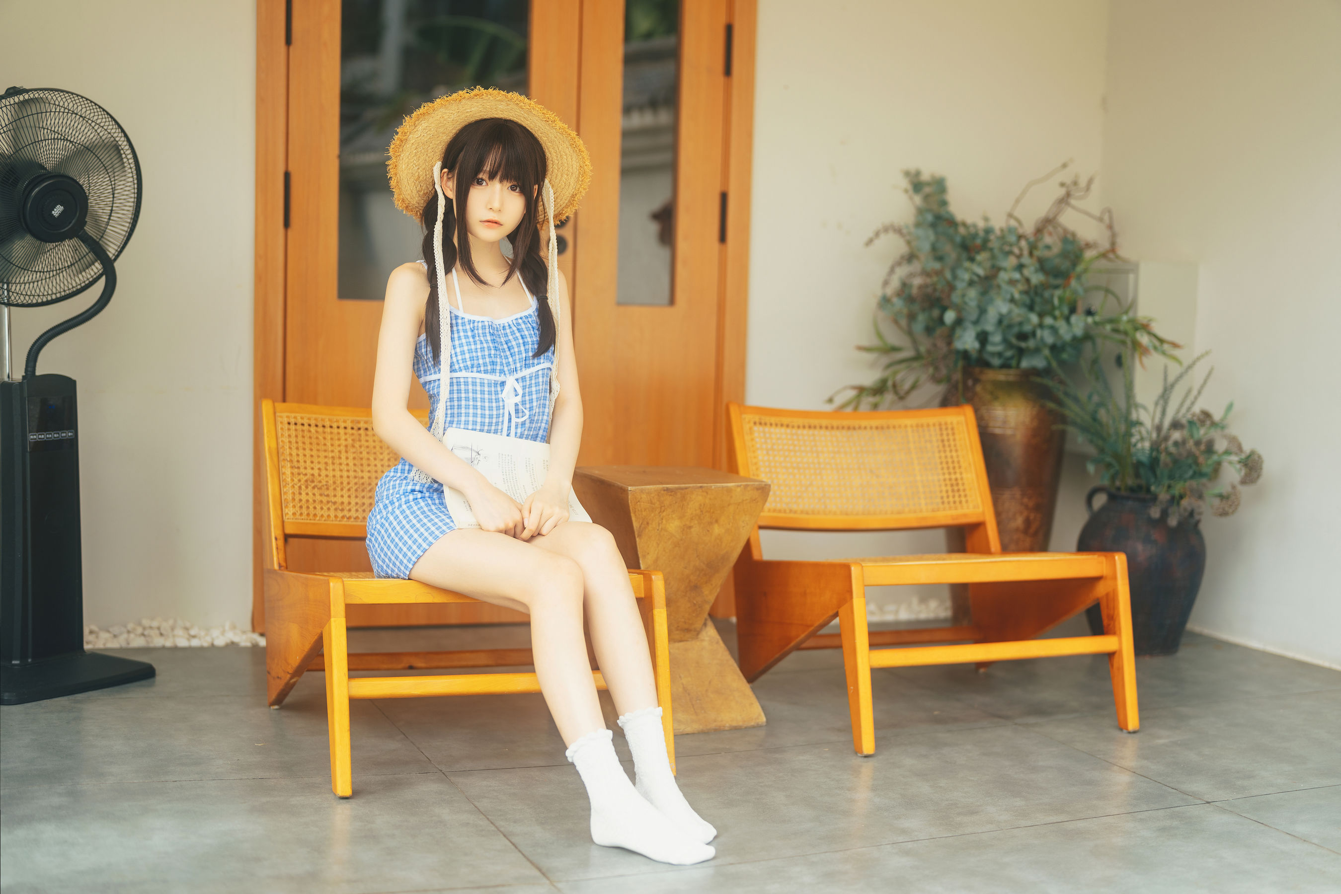 迷之呆梨(发条少女) – 夏末 [69P]-66COS