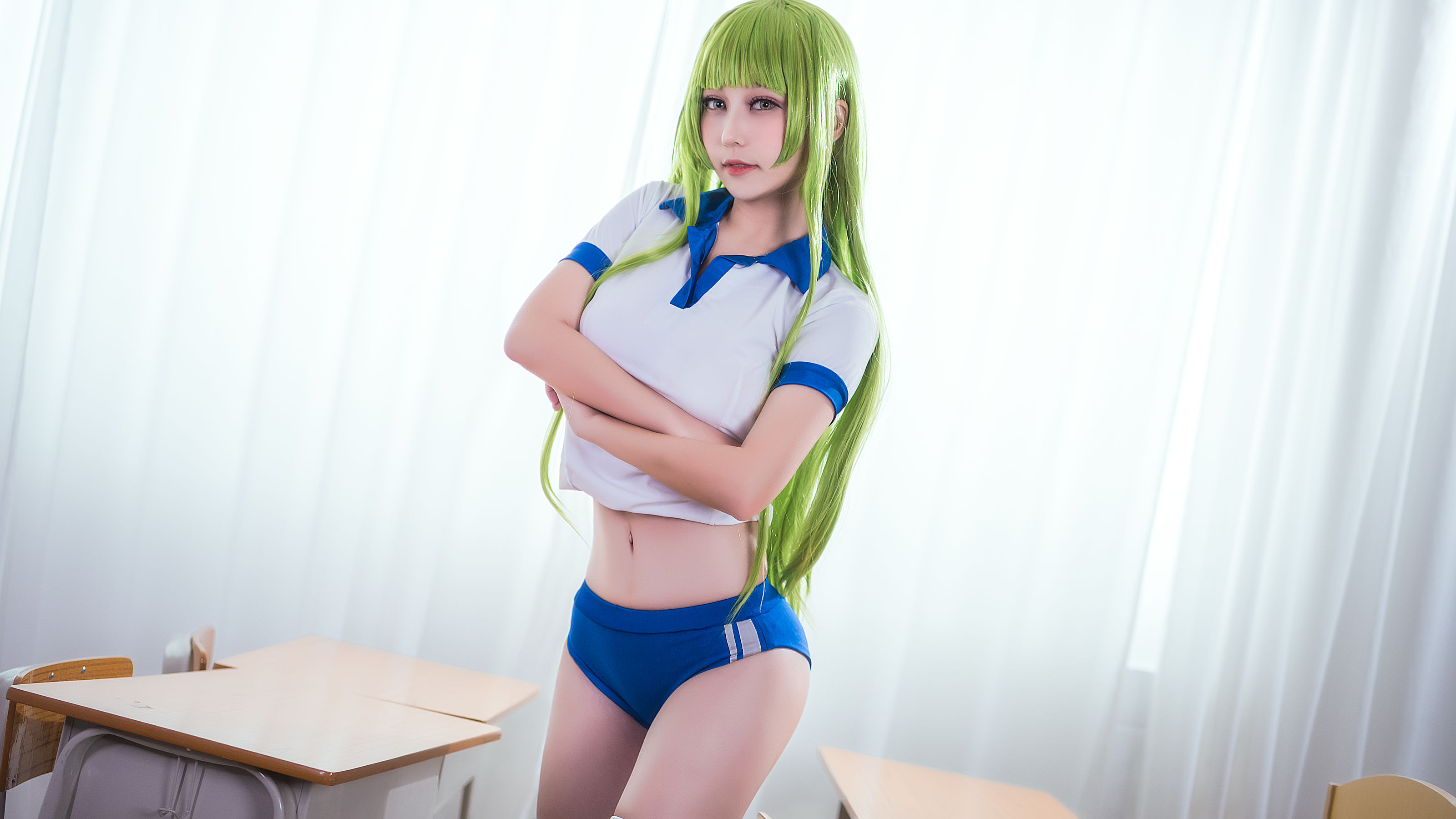 [萝莉COS] 萌妹菌烨tako – 莉娅 [20P]-66COS