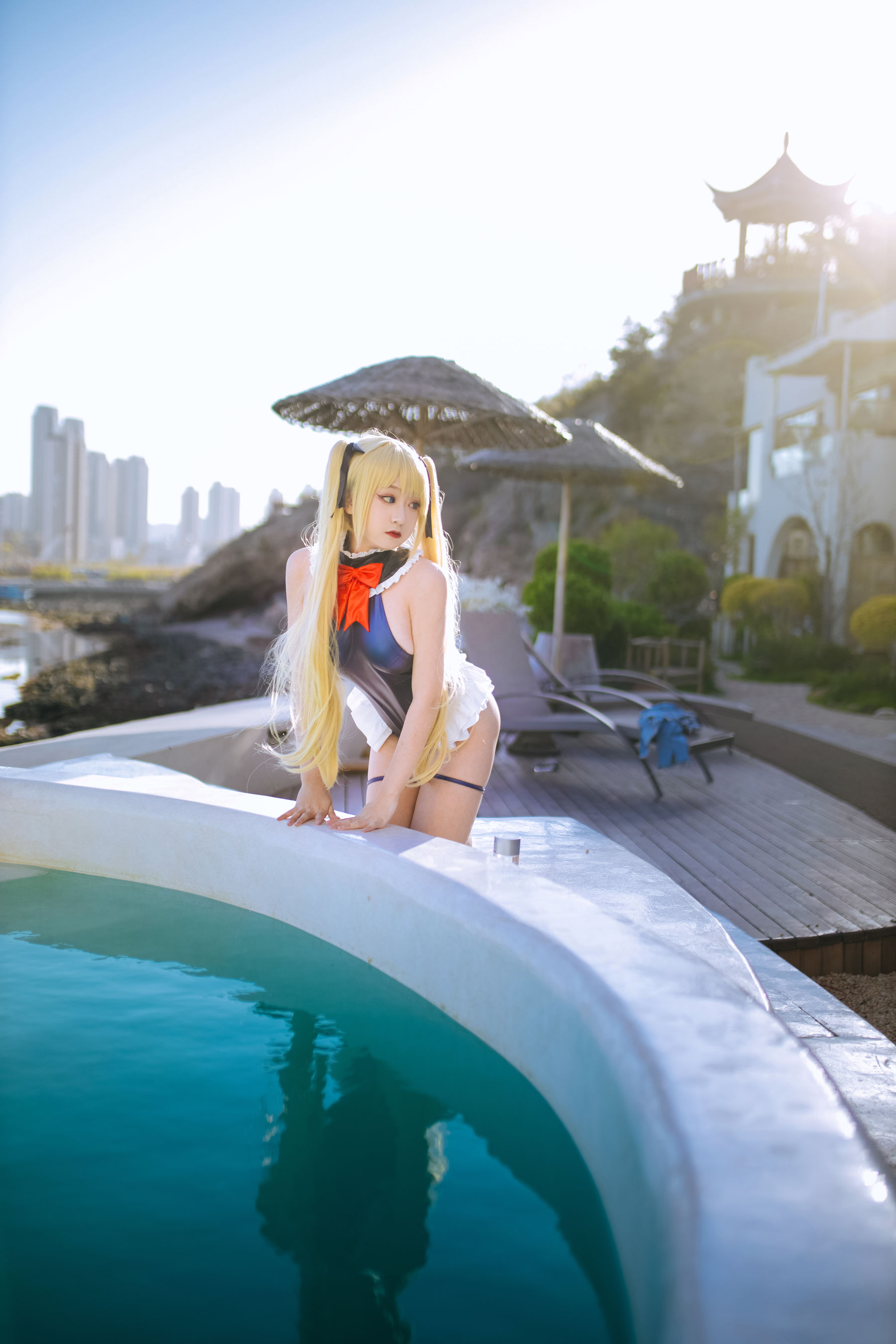 动漫博主恩田直幸 – 玛丽萝丝泳衣 [11P]-66COS