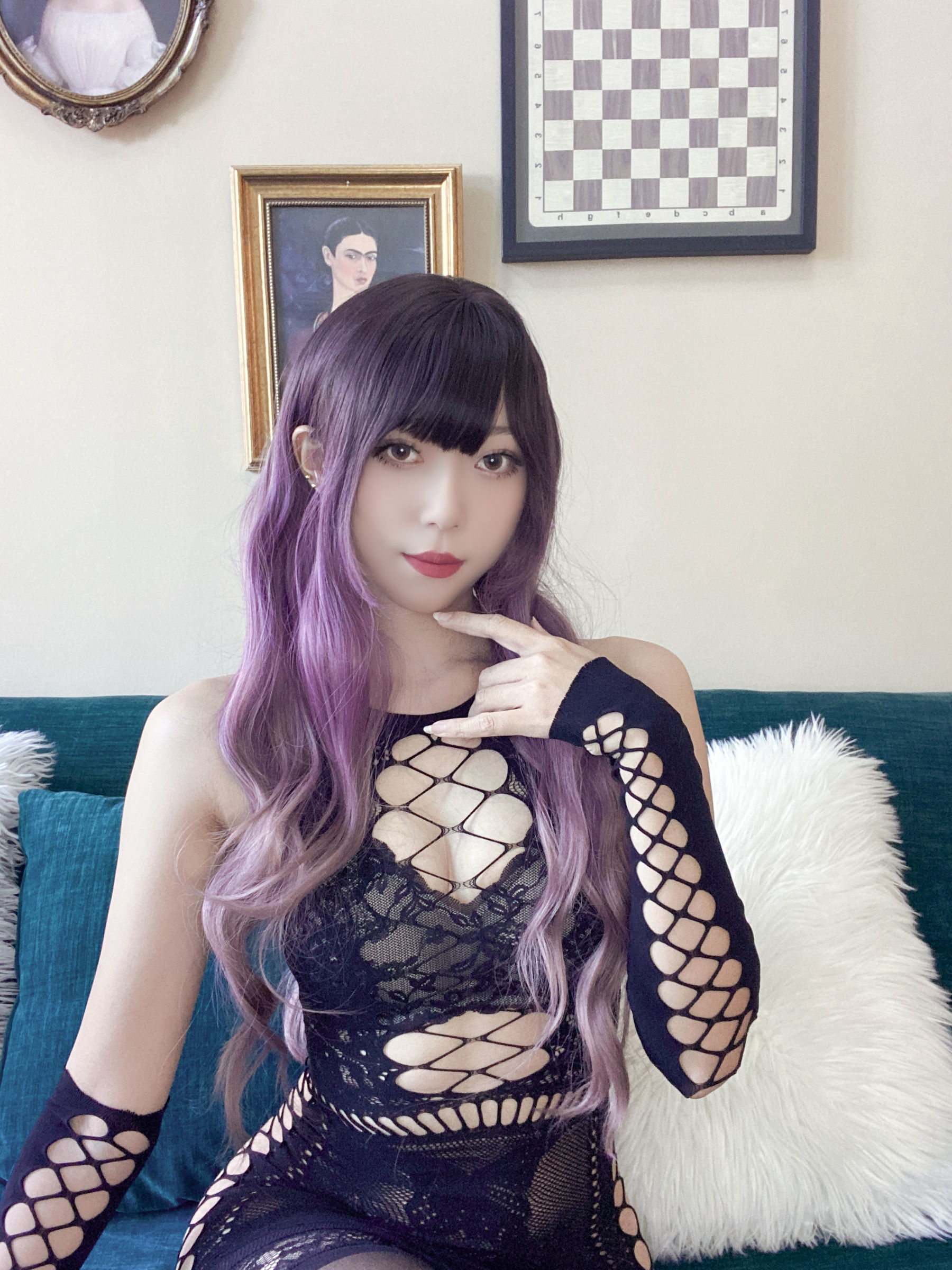 动漫博主Money冷冷 – 花花网衣 [88P]-66COS