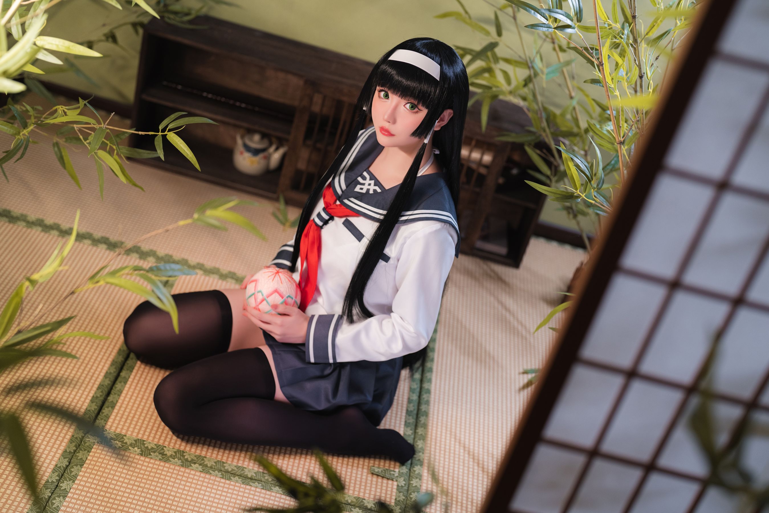 Coser小姐姐星之迟迟 – 莲花JK [36P]-66COS