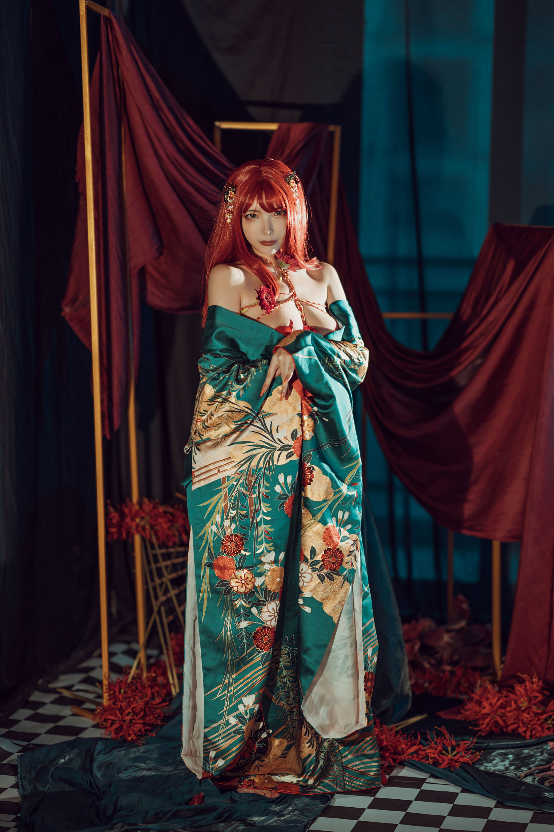 秋和柯基(夏小秋秋秋) – 和服 [36P]-66COS