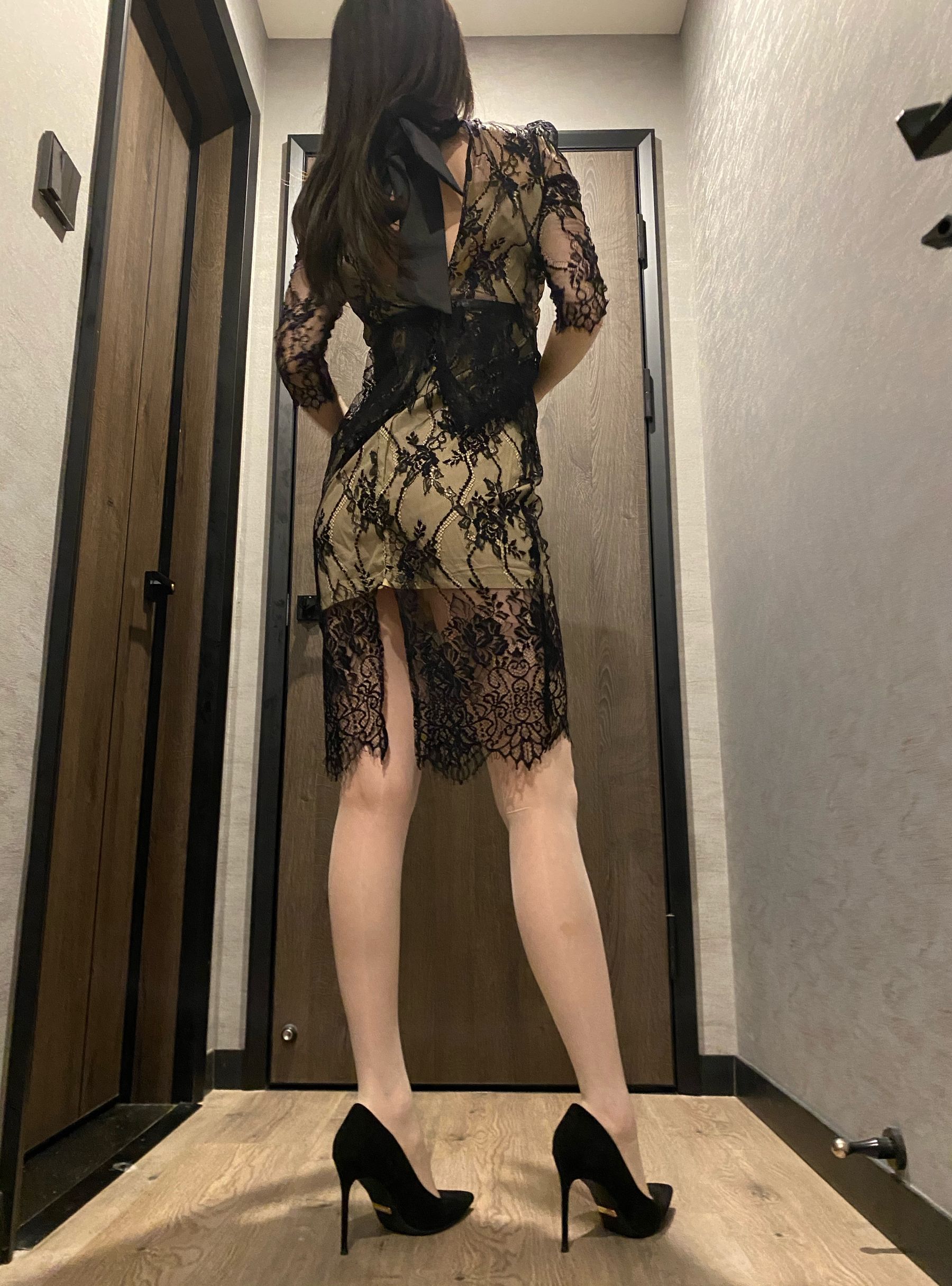 丝足博主麋鹿_Monroe 2020.02.20 蕾丝内内 [19P]-66COS