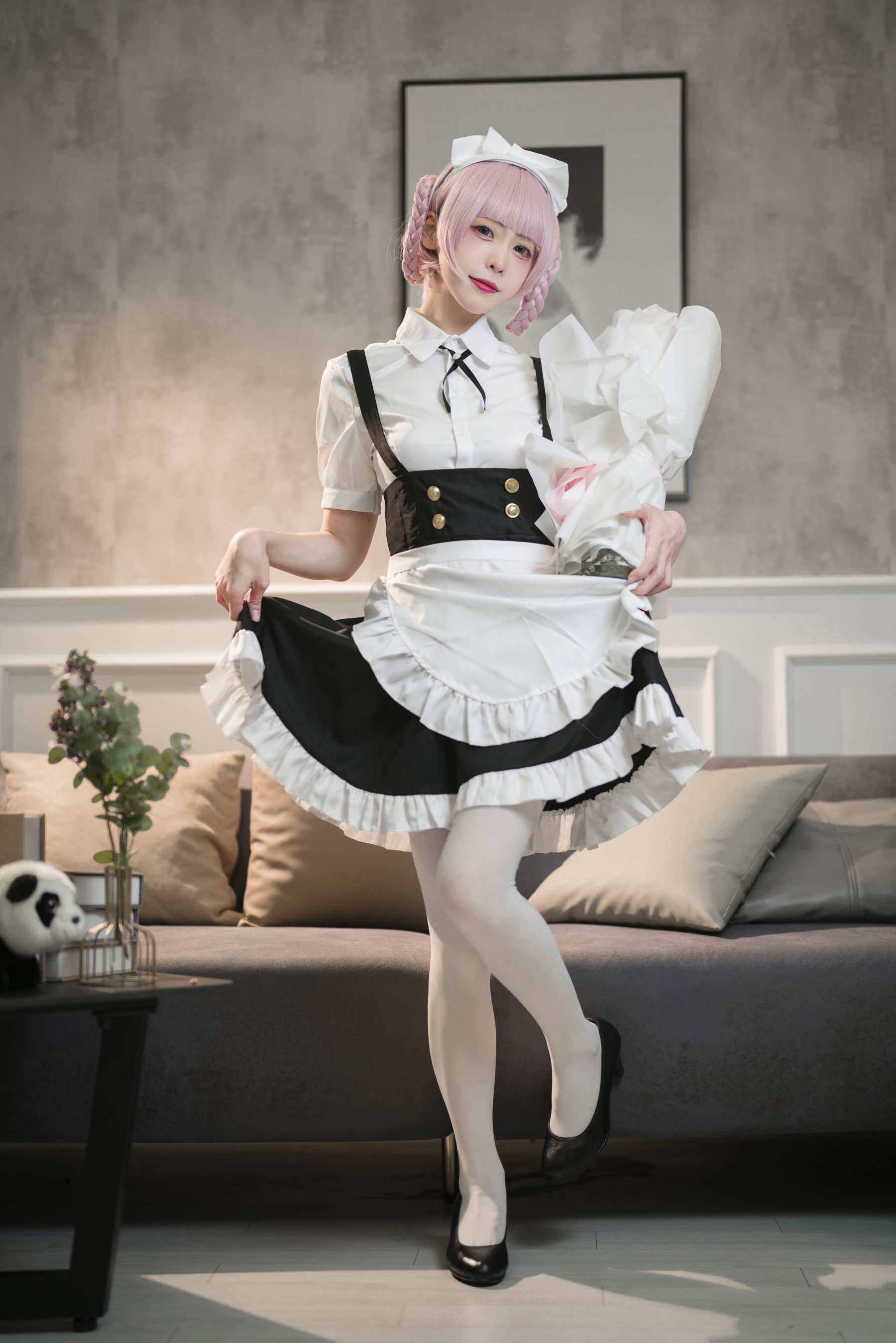 樱岛嗷 – 七草荠原皮+女仆 [37P]-66COS