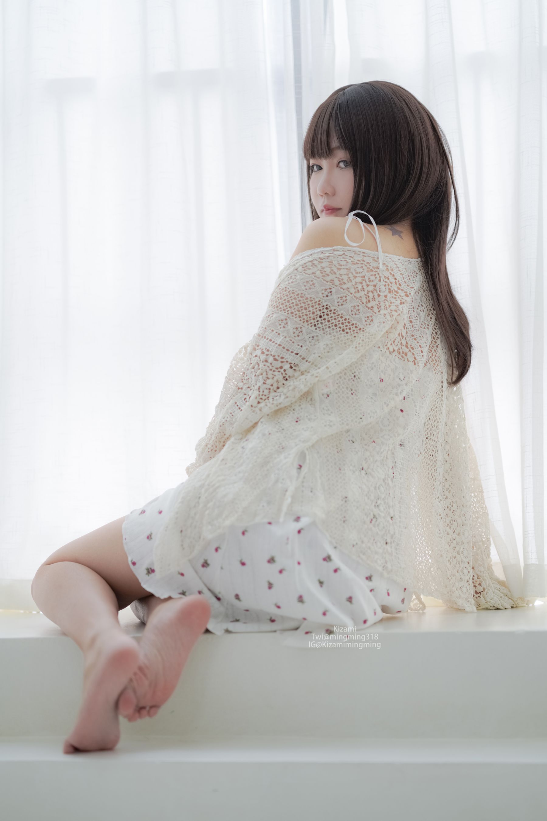 [銘銘Kizami] fantia 2021.09 针织衫+睡衣系列 [23P]-66COS