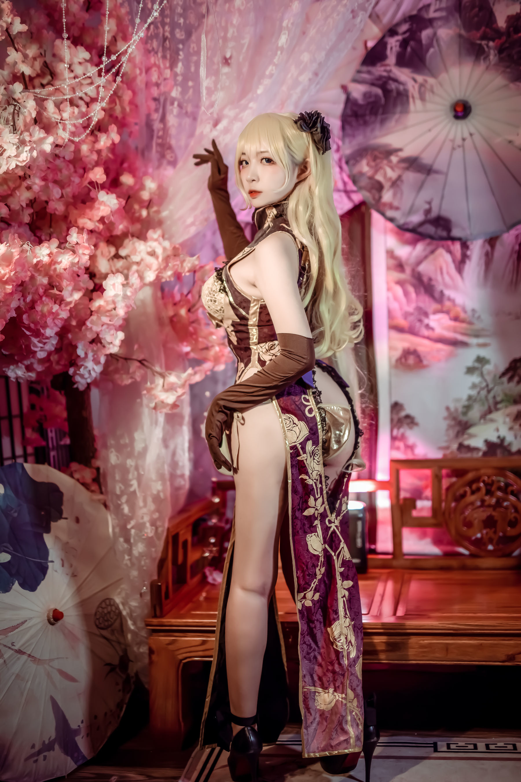 人气Coser二佐Nisa 金莲 [20P]-66COS