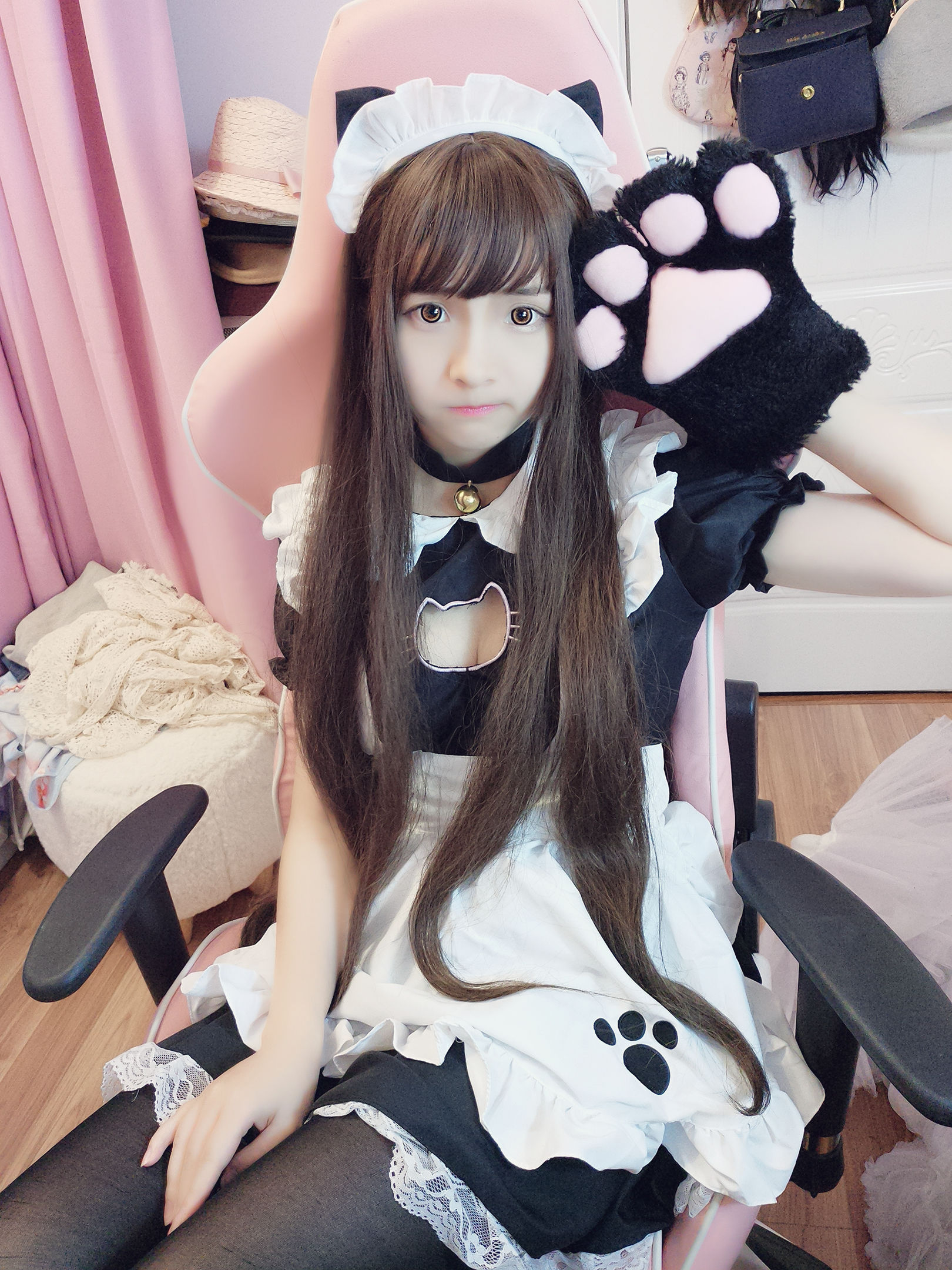 二次元美女古川kagura 女仆 [9P]-66COS