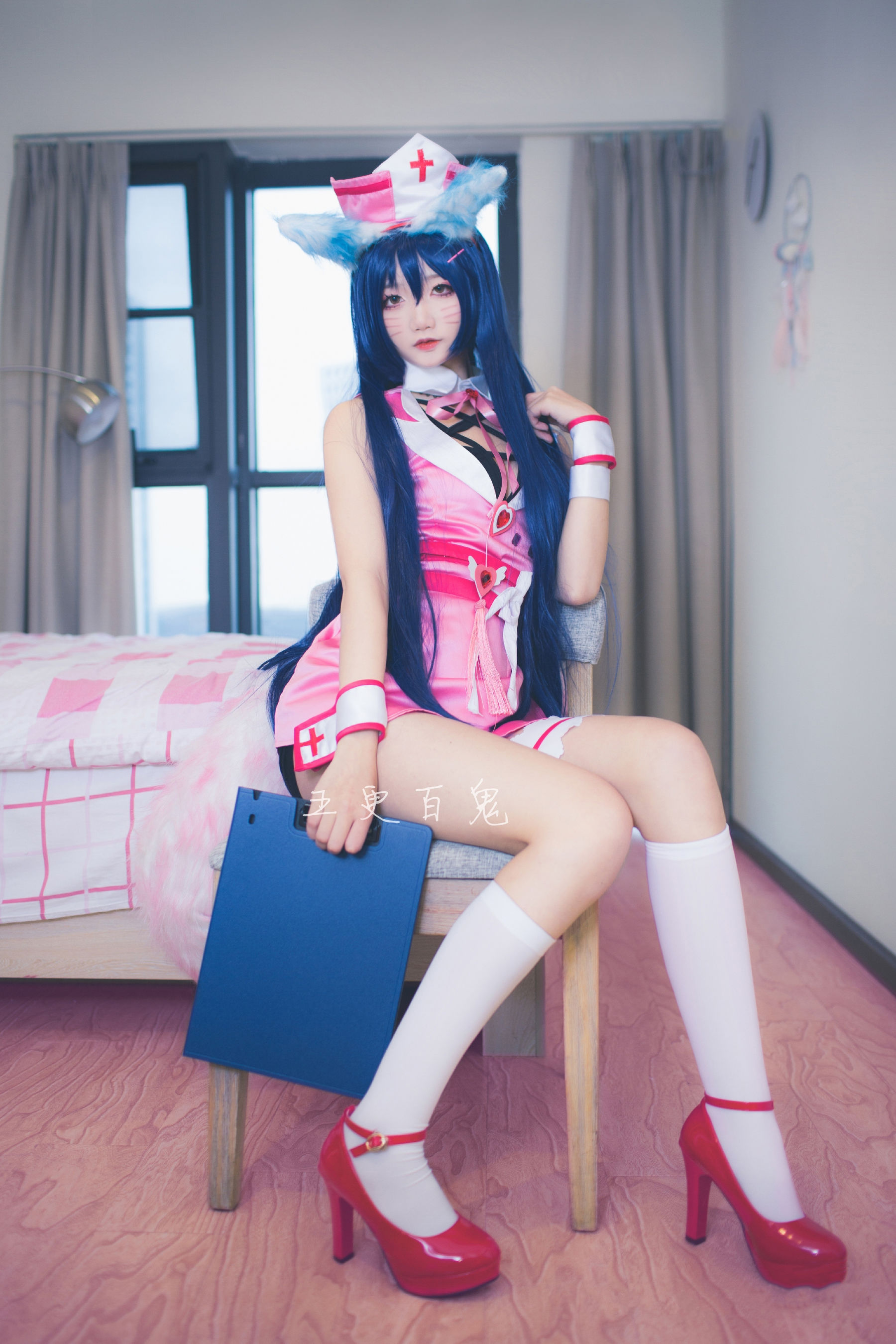 清纯少女五更百鬼 – 九尾 [8P]-66COS