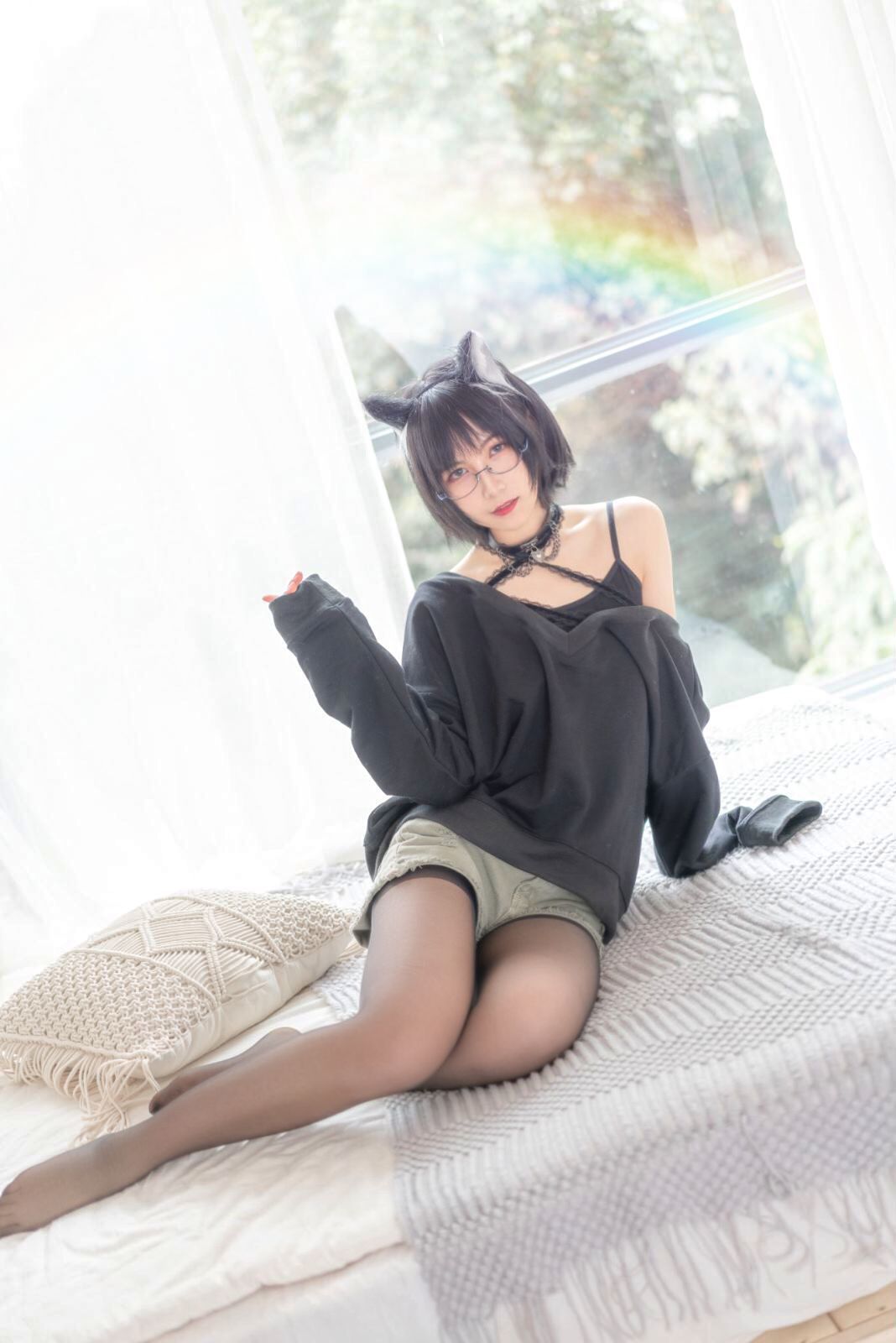 COSER美女逐月su 日常猫娘 [27P]-66COS