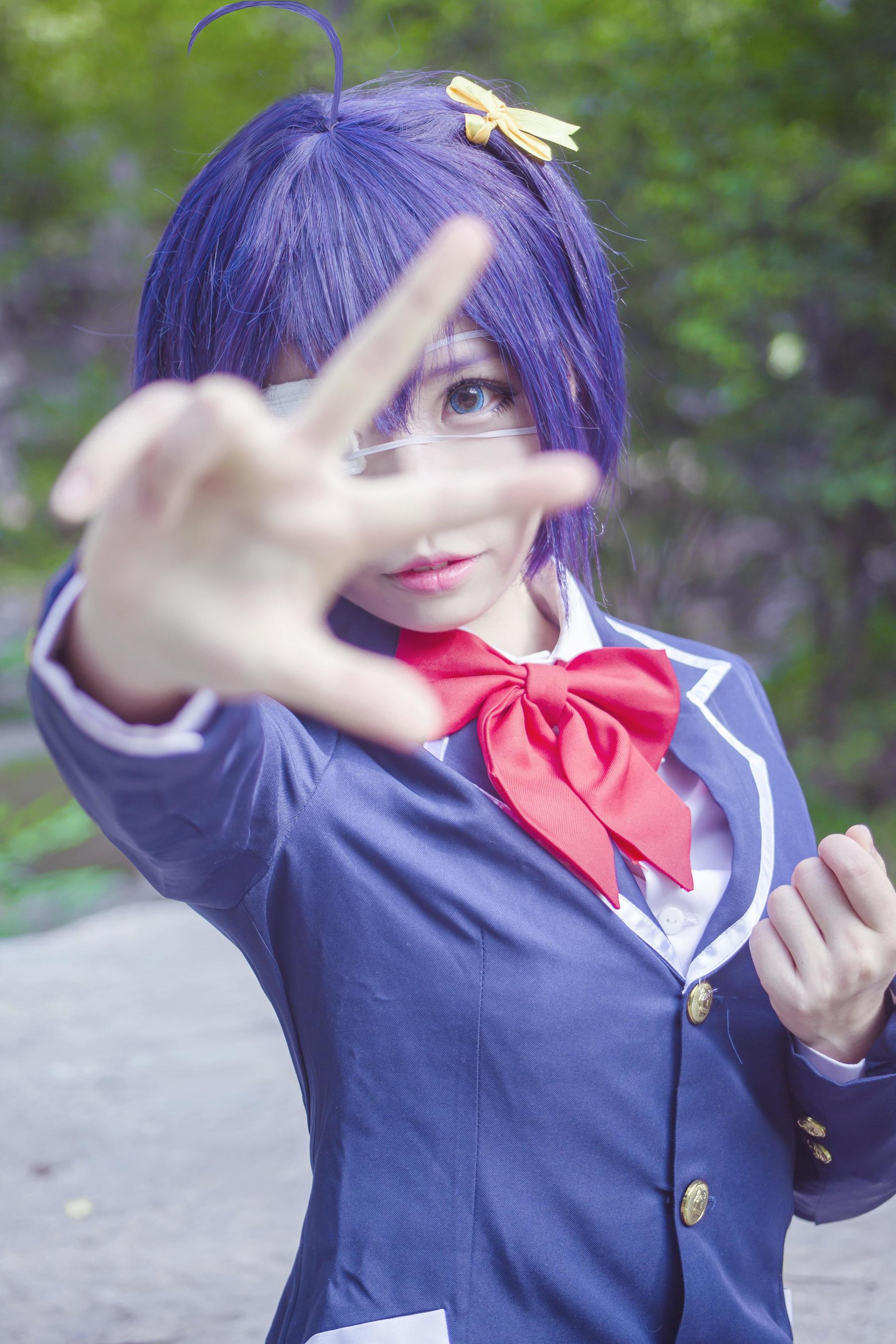 [Cosplay写真] 萌妹白易子教主 – 中二病也要谈恋爱 [10P]-66COS