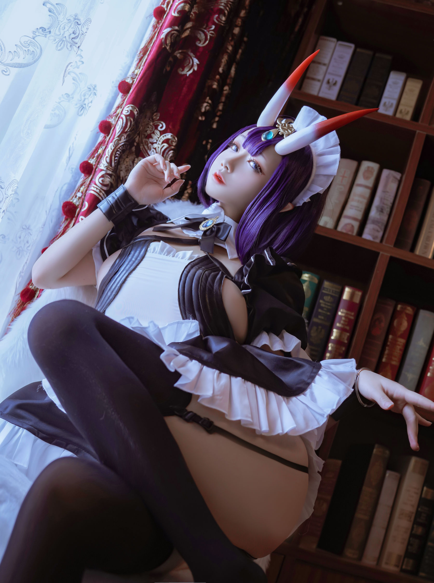 Cosplay日奈娇 酒吞女仆 [41P]-66COS