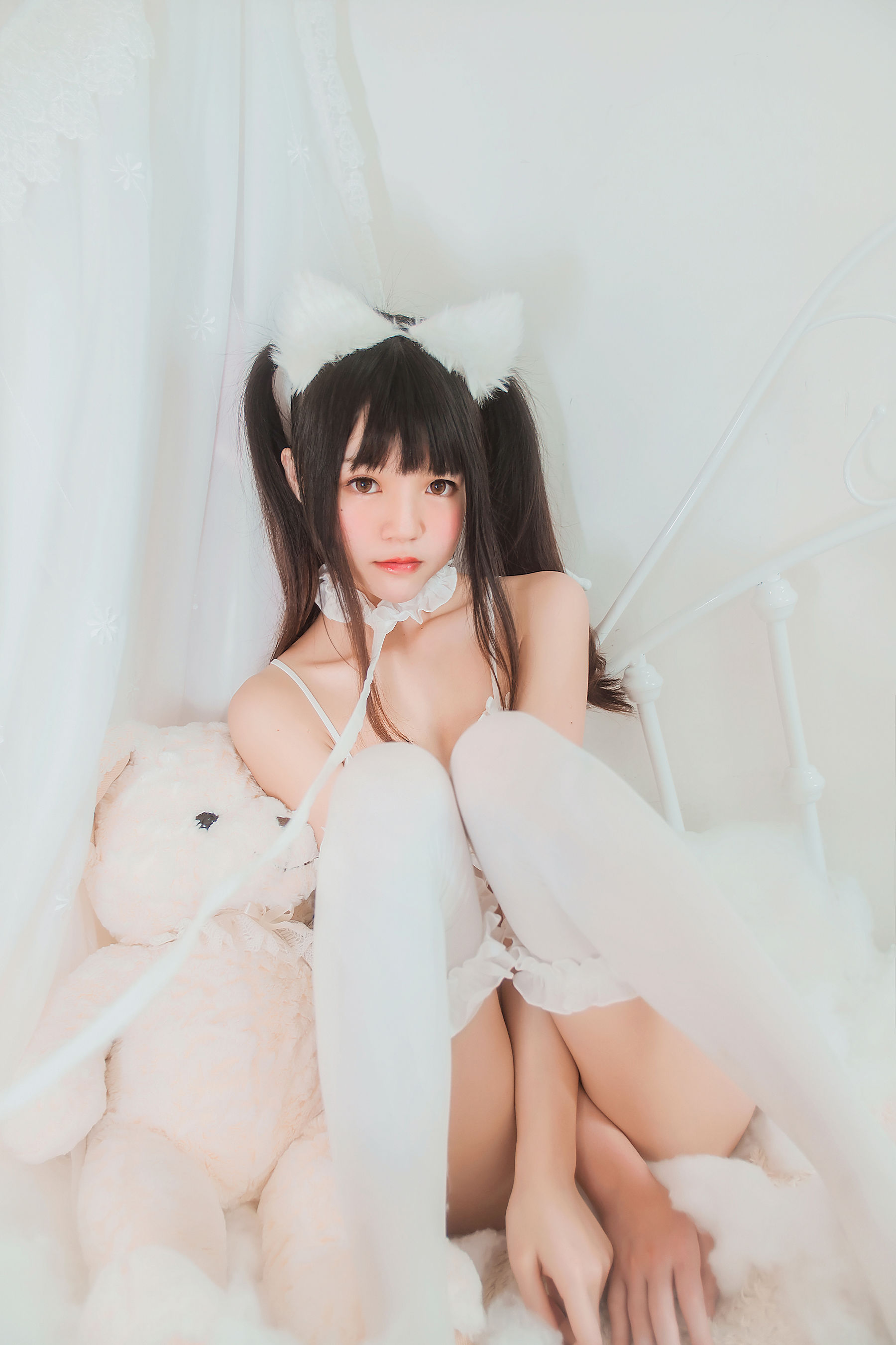 [萝莉COS] 疯猫ss《喵喵睡衣》 [37P]-66COS