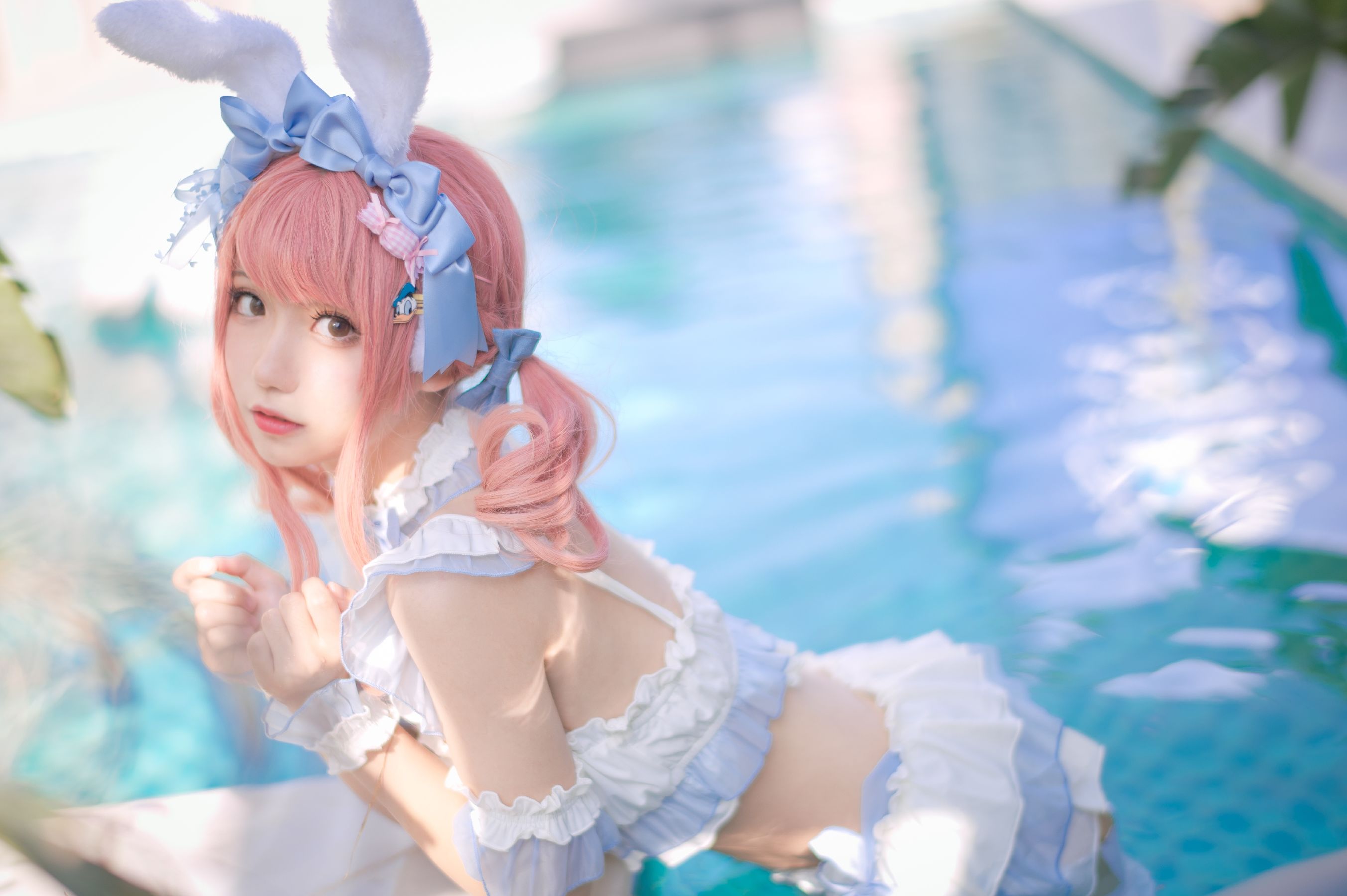花柒Hana – 夏日甜芯 泳装 [37P]-66COS