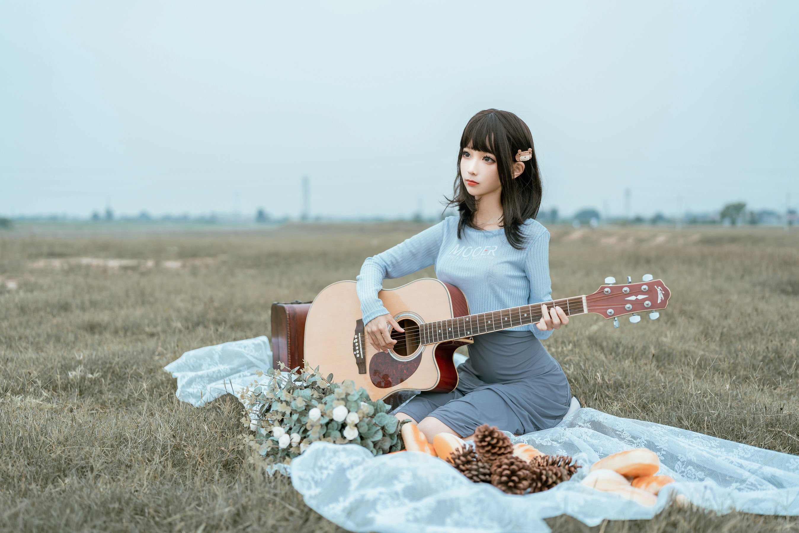 动漫博主蠢沫沫 – 吉他妹妹 [50P]-66COS
