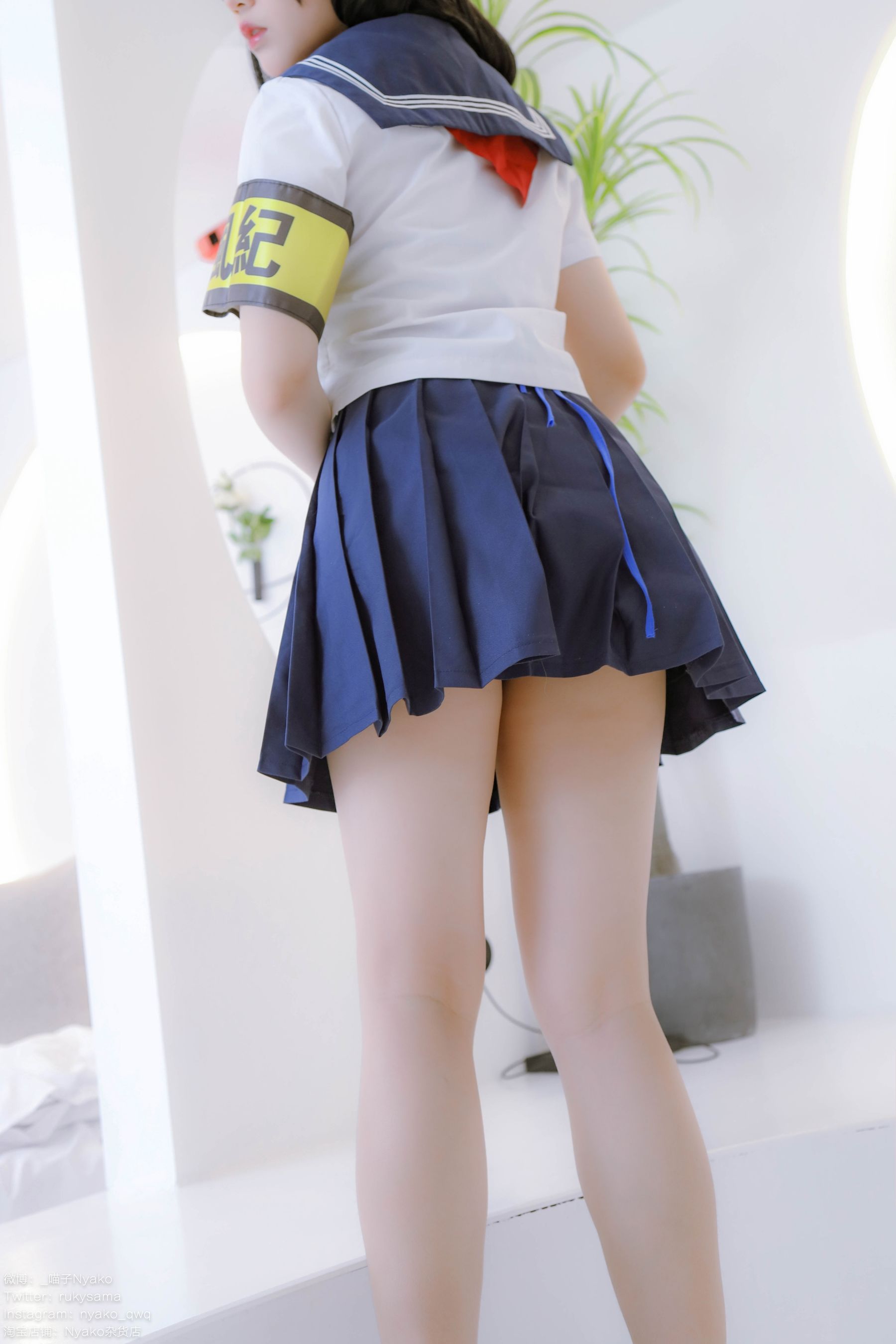 萌妹子Nyako喵子 – 风纪委员 [85P]-66COS