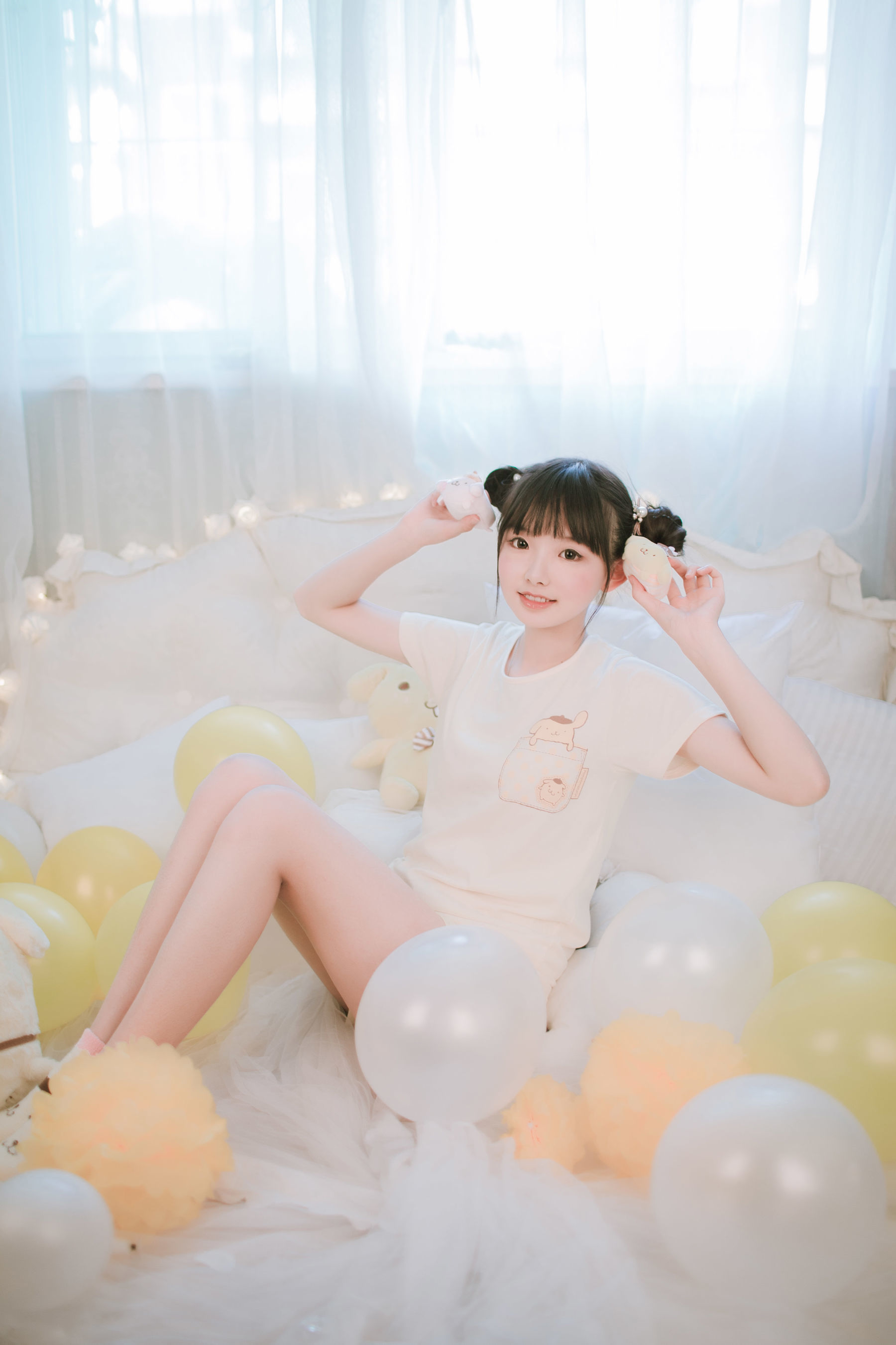 可爱妹妹樱群 布丁狗 [28P]-66COS