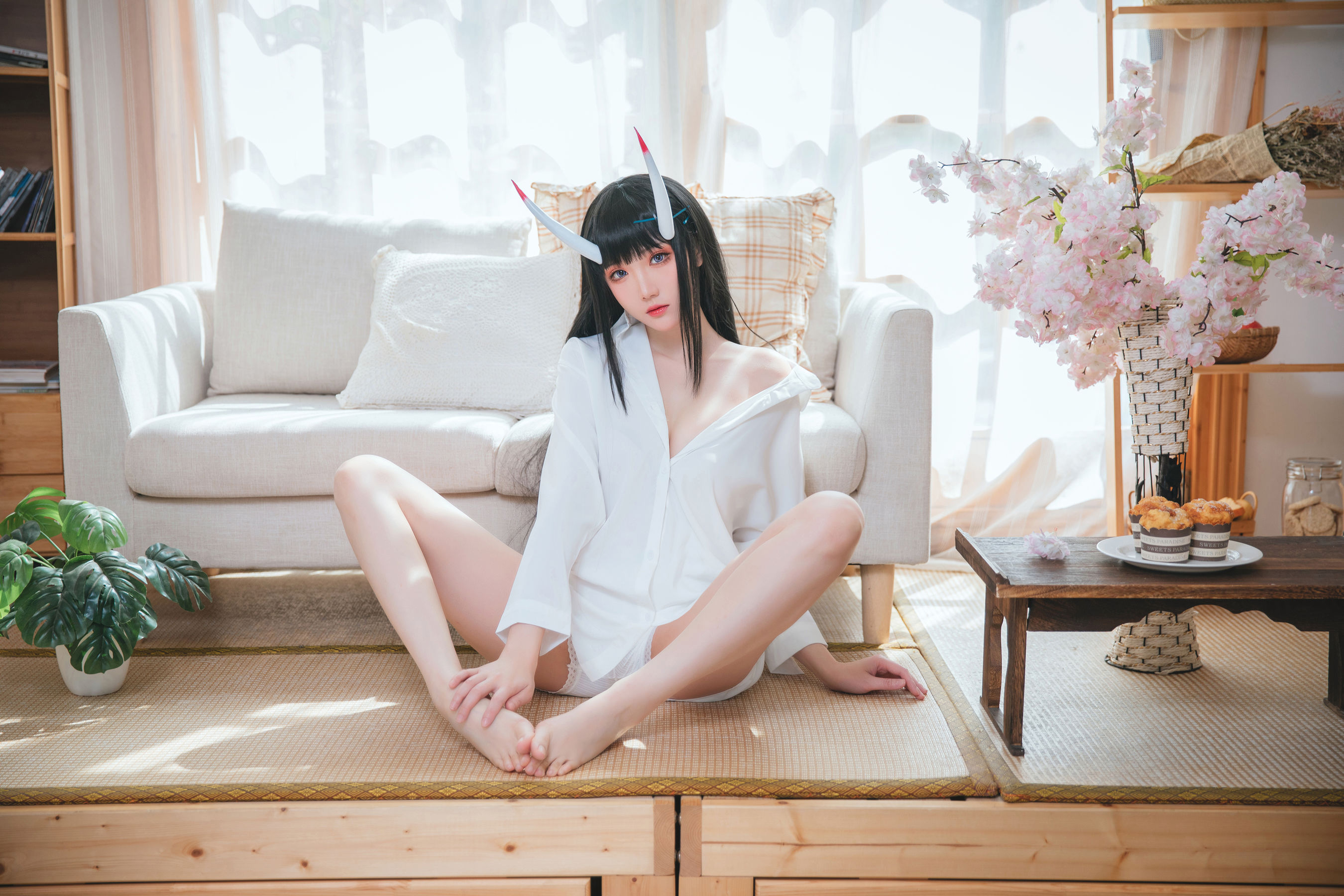 Coser瓜希酱福利 – 能代衬衣 [23P]-66COS