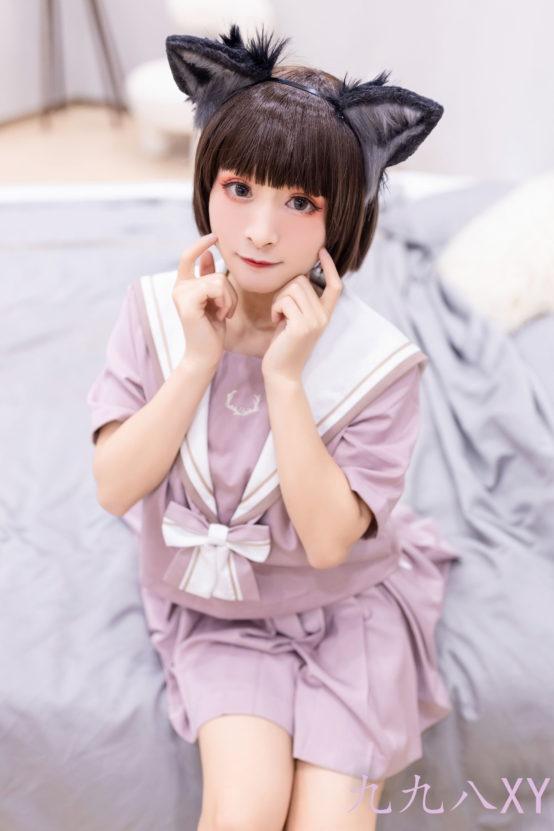 动漫博主九九八XY – 大灰狼 [53P]-66COS